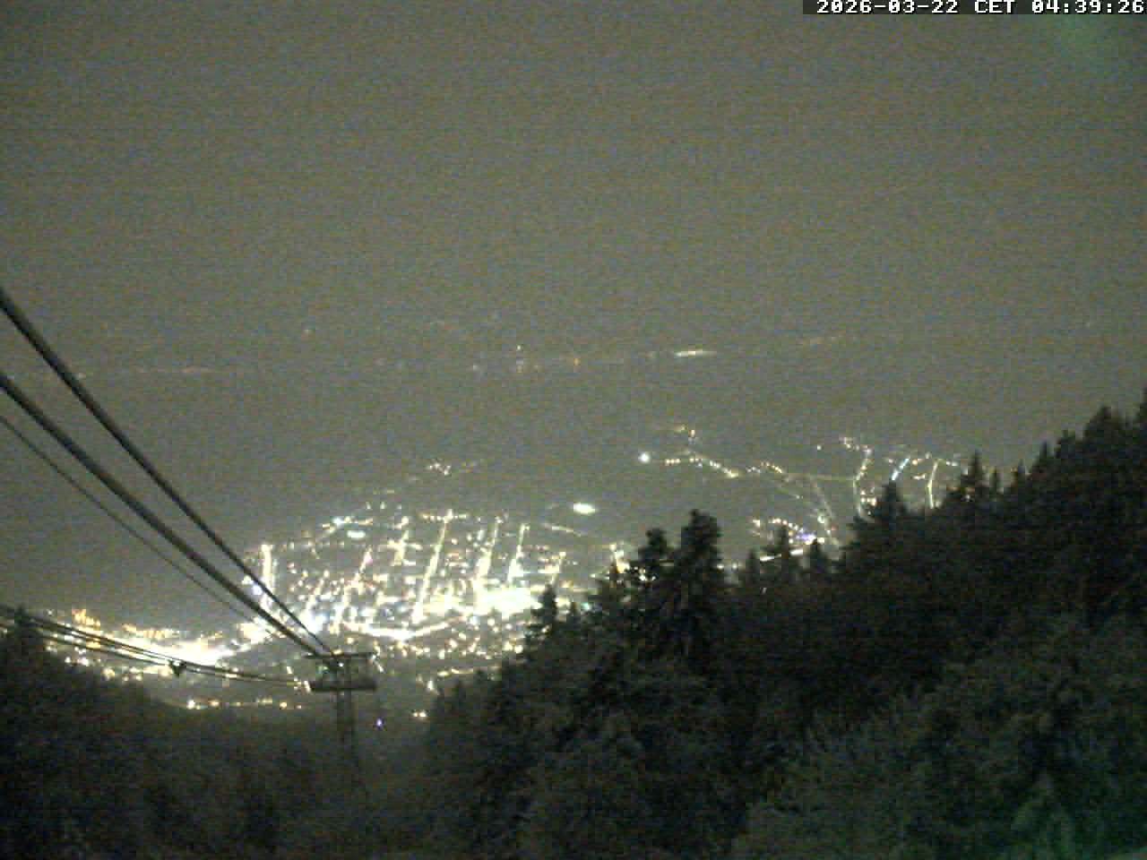 Archiv Foto Webcam Cardada: Blick Seilbahn