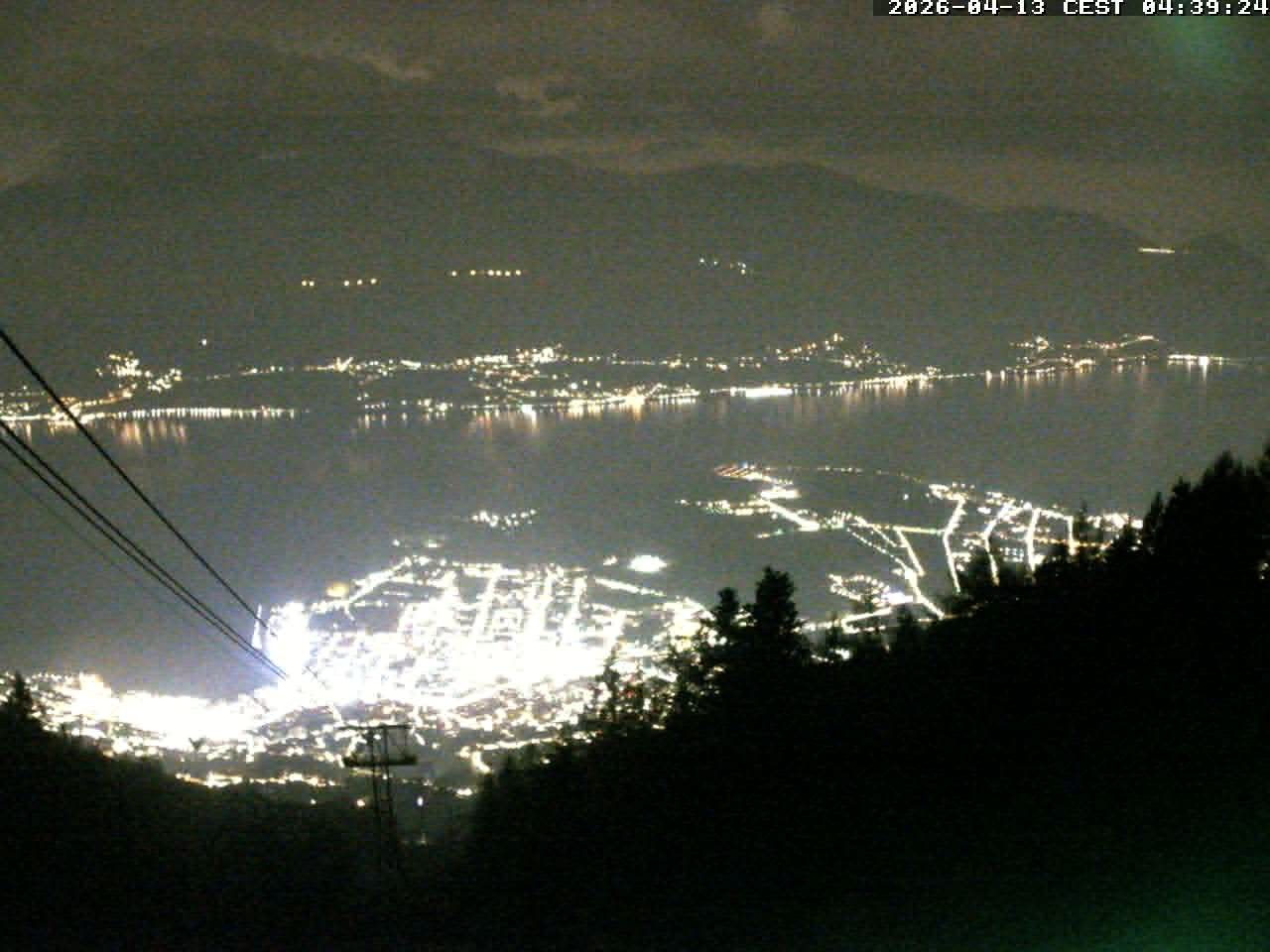 Archived image Webcam Cardada: View Aerialtram