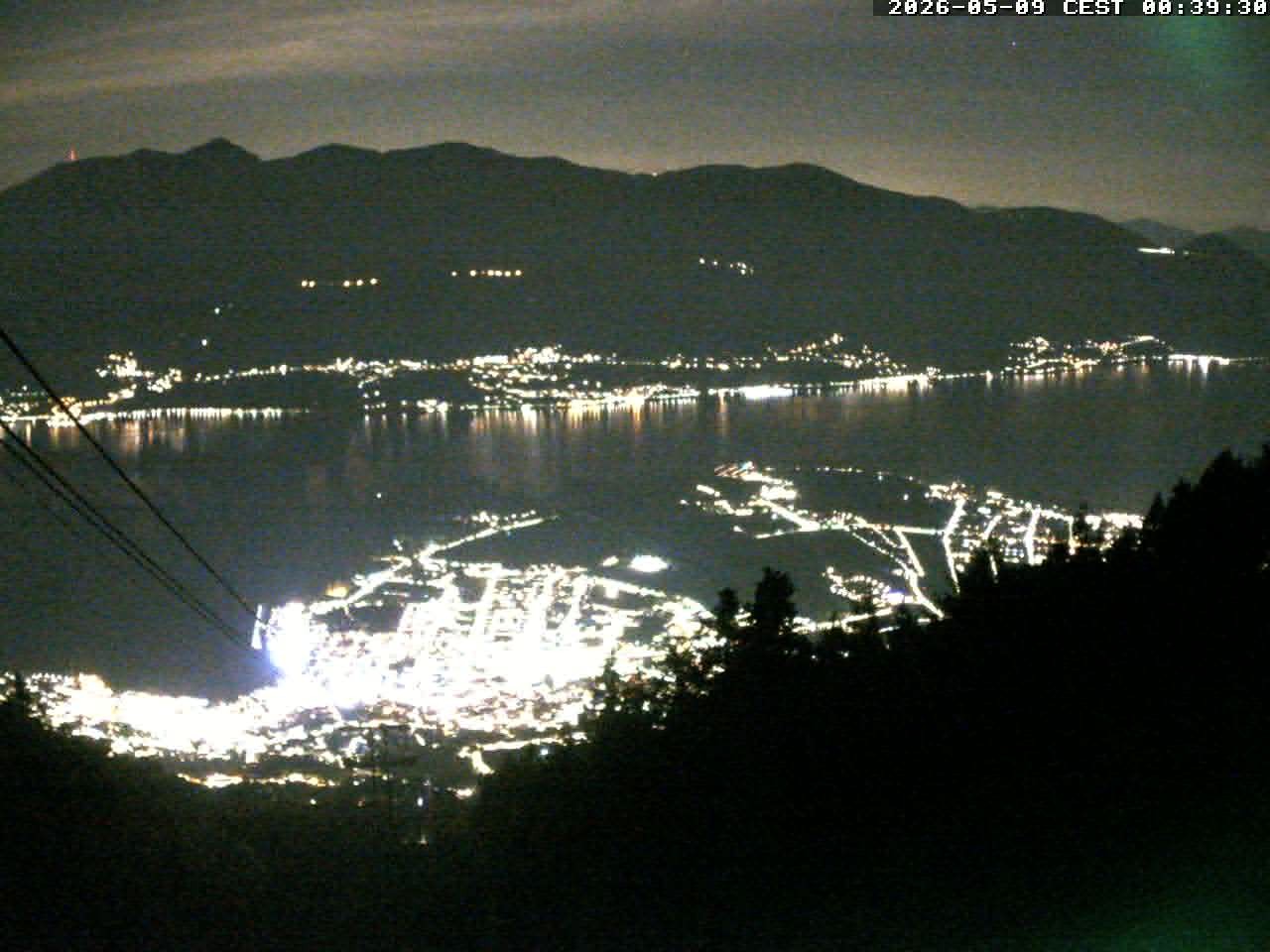 Archiv Foto Webcam Cardada: Blick Seilbahn