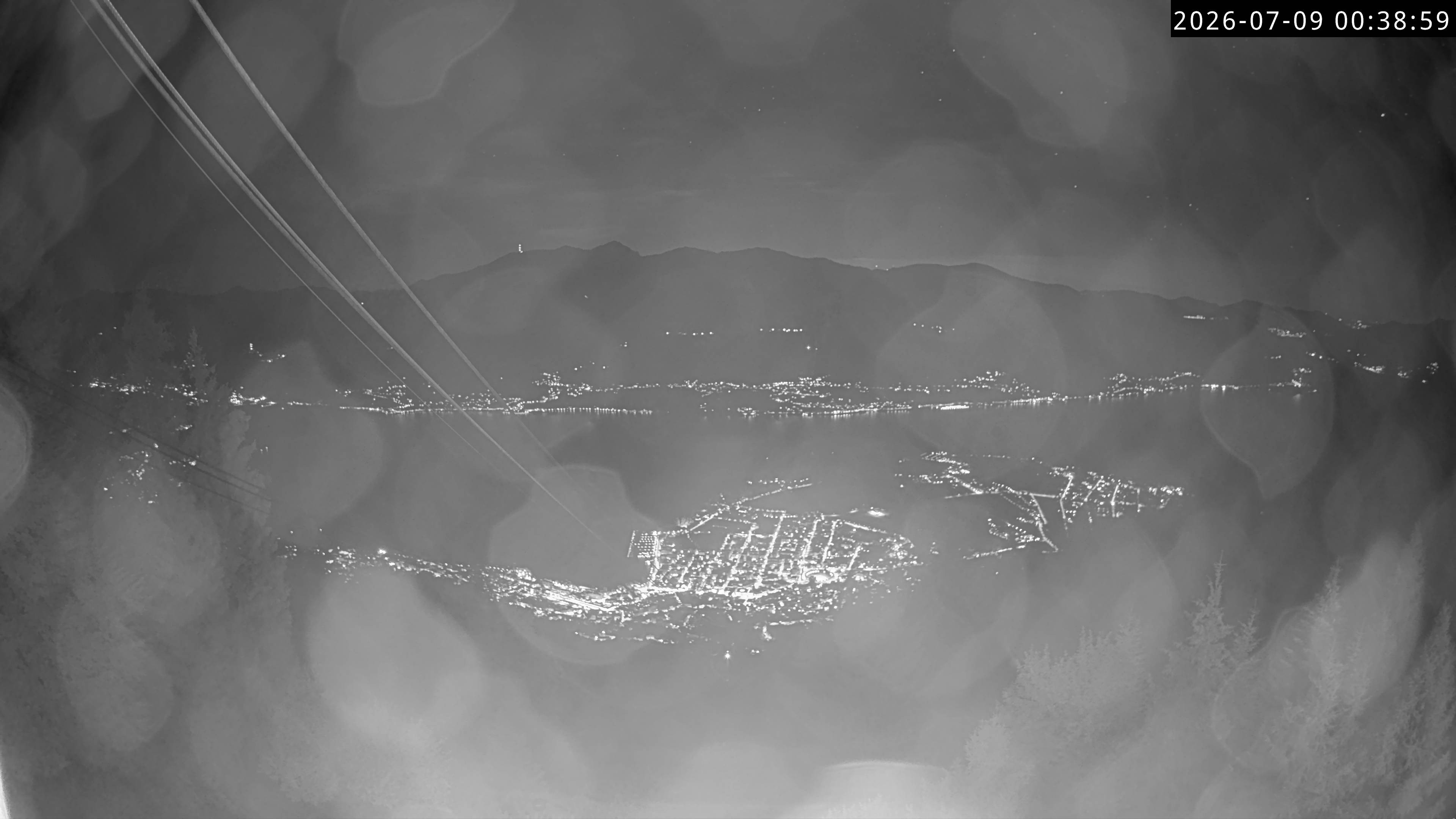 Archiv Foto Webcam Cardada: Blick Seilbahn