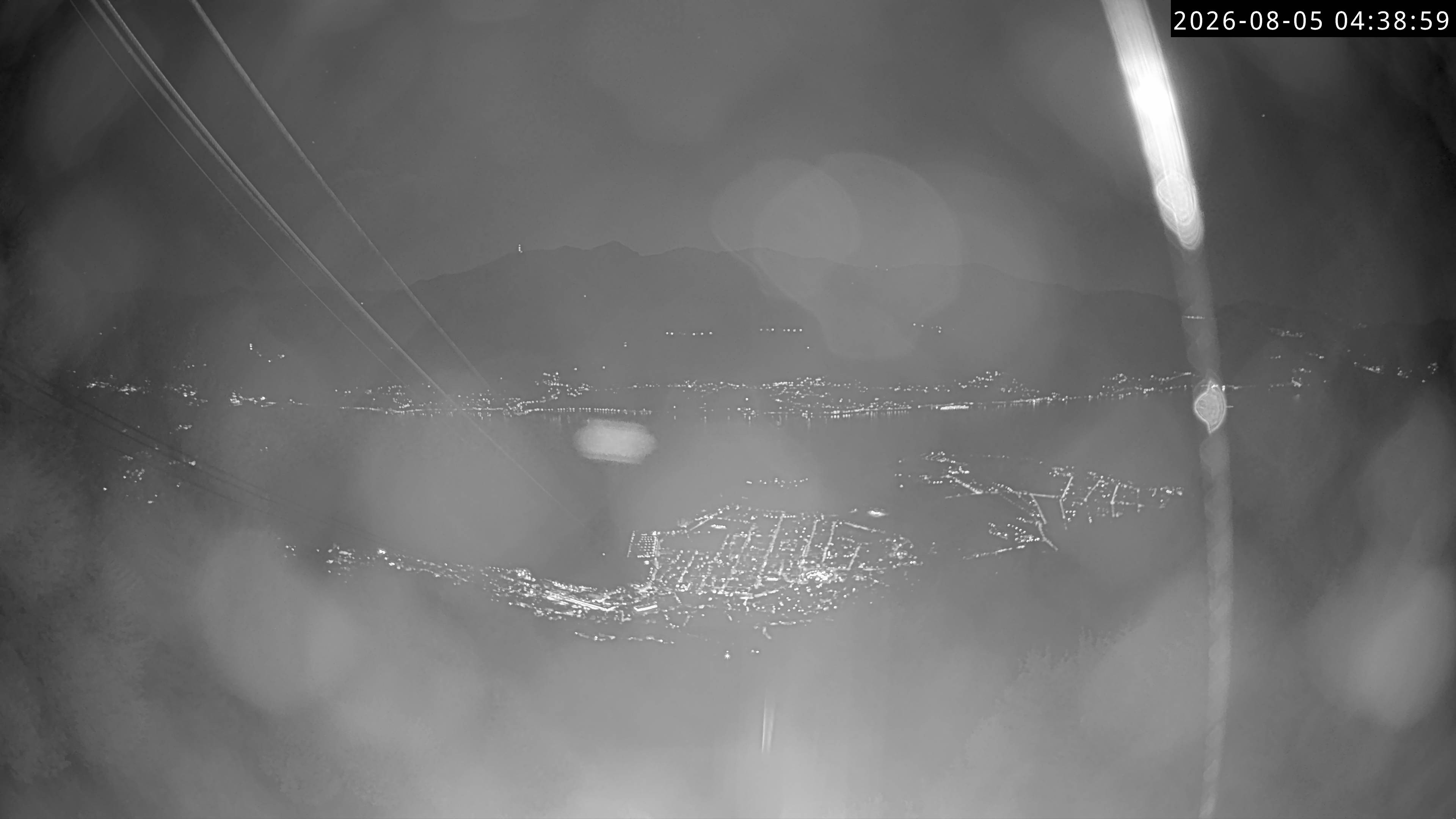 Archiv Foto Webcam Cardada: Blick Seilbahn
