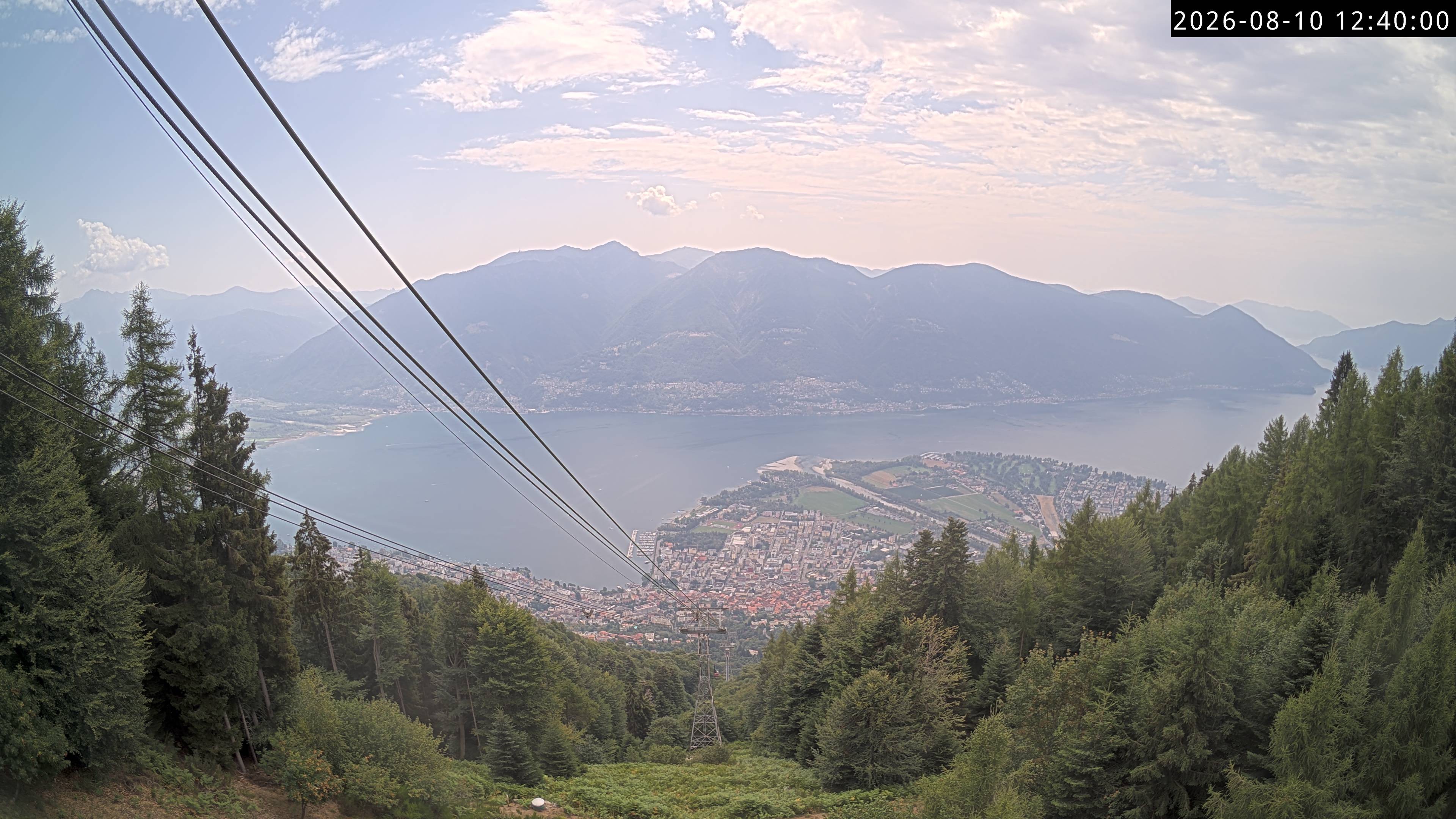 Archived image Webcam Cardada: View Aerialtram