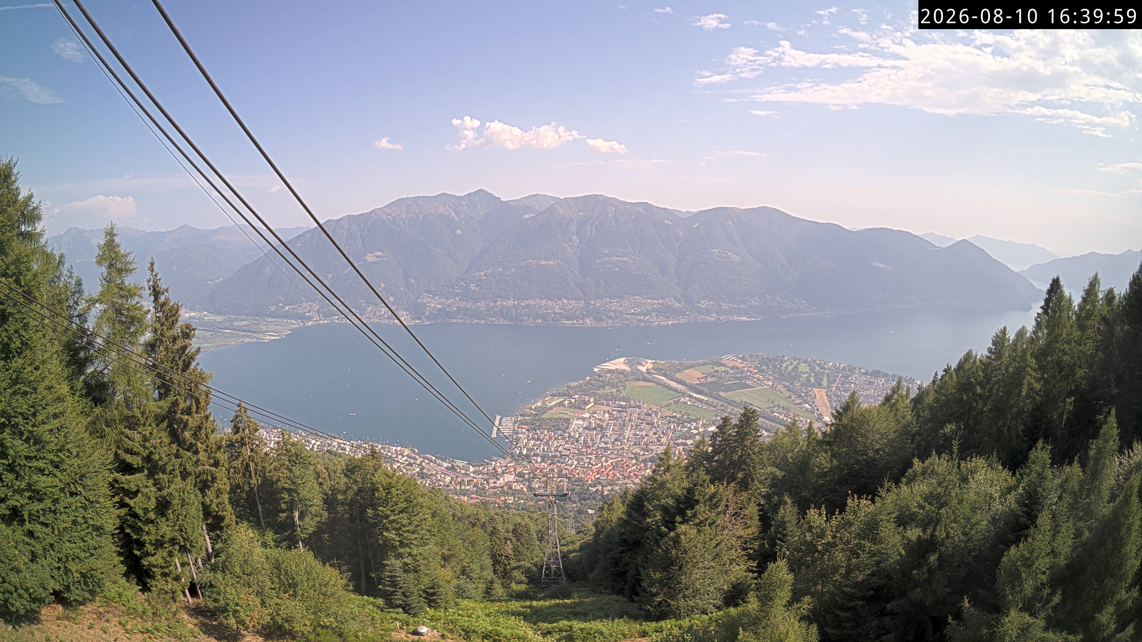 Archived image Webcam Cardada: View Aerialtram
