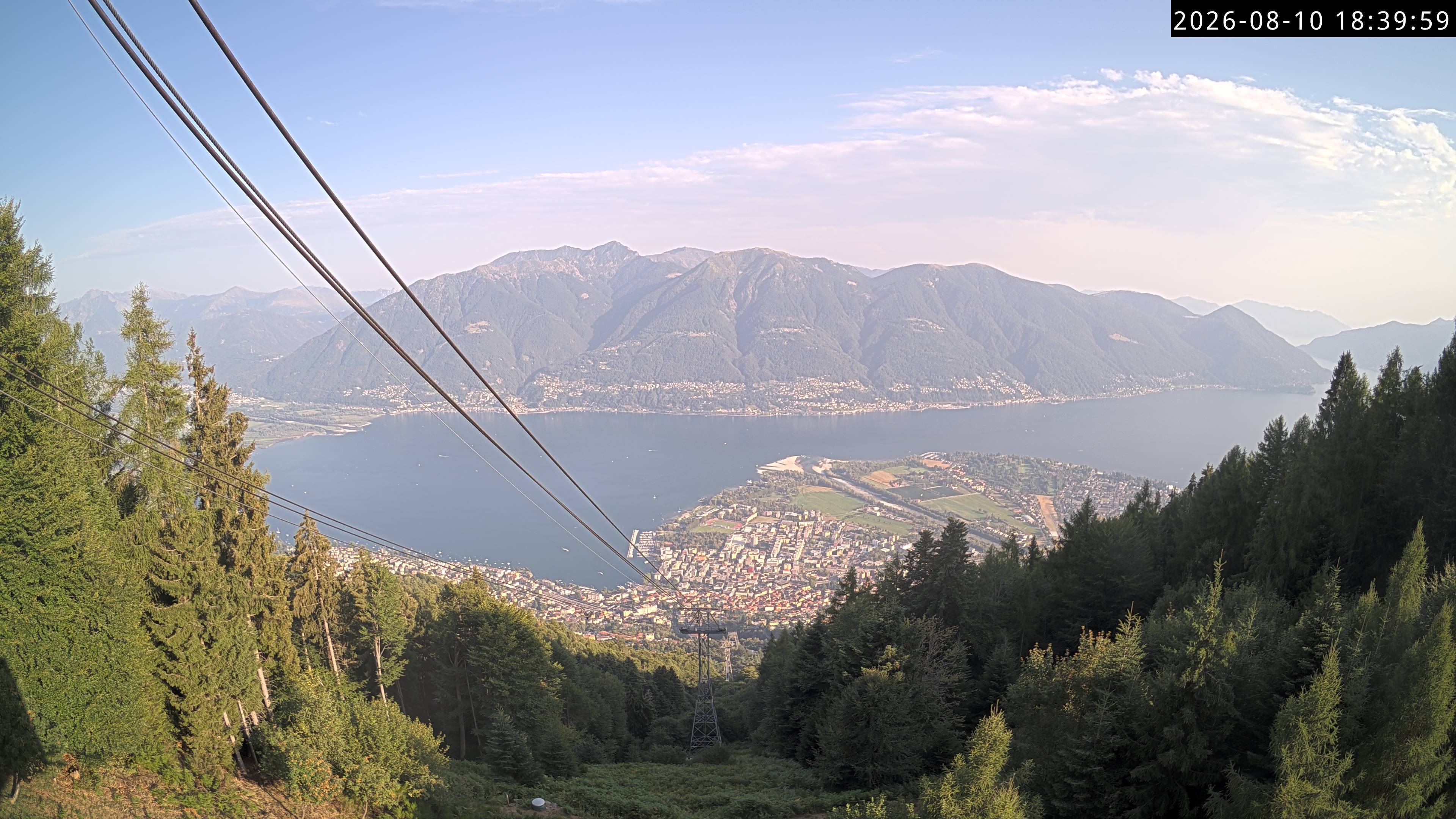 Archived image Webcam Cardada: View Aerialtram
