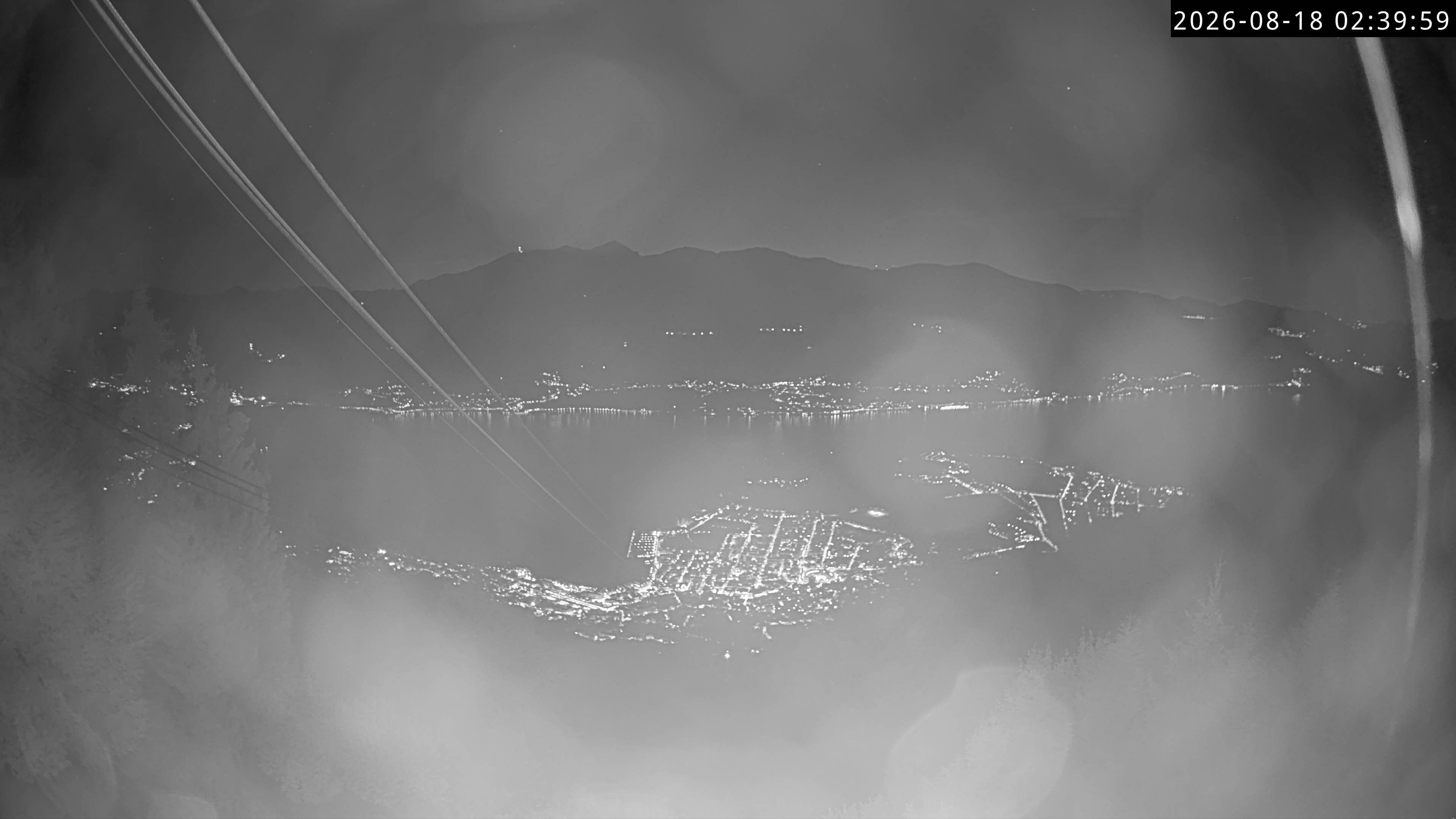 Archiv Foto Webcam Cardada: Blick Seilbahn