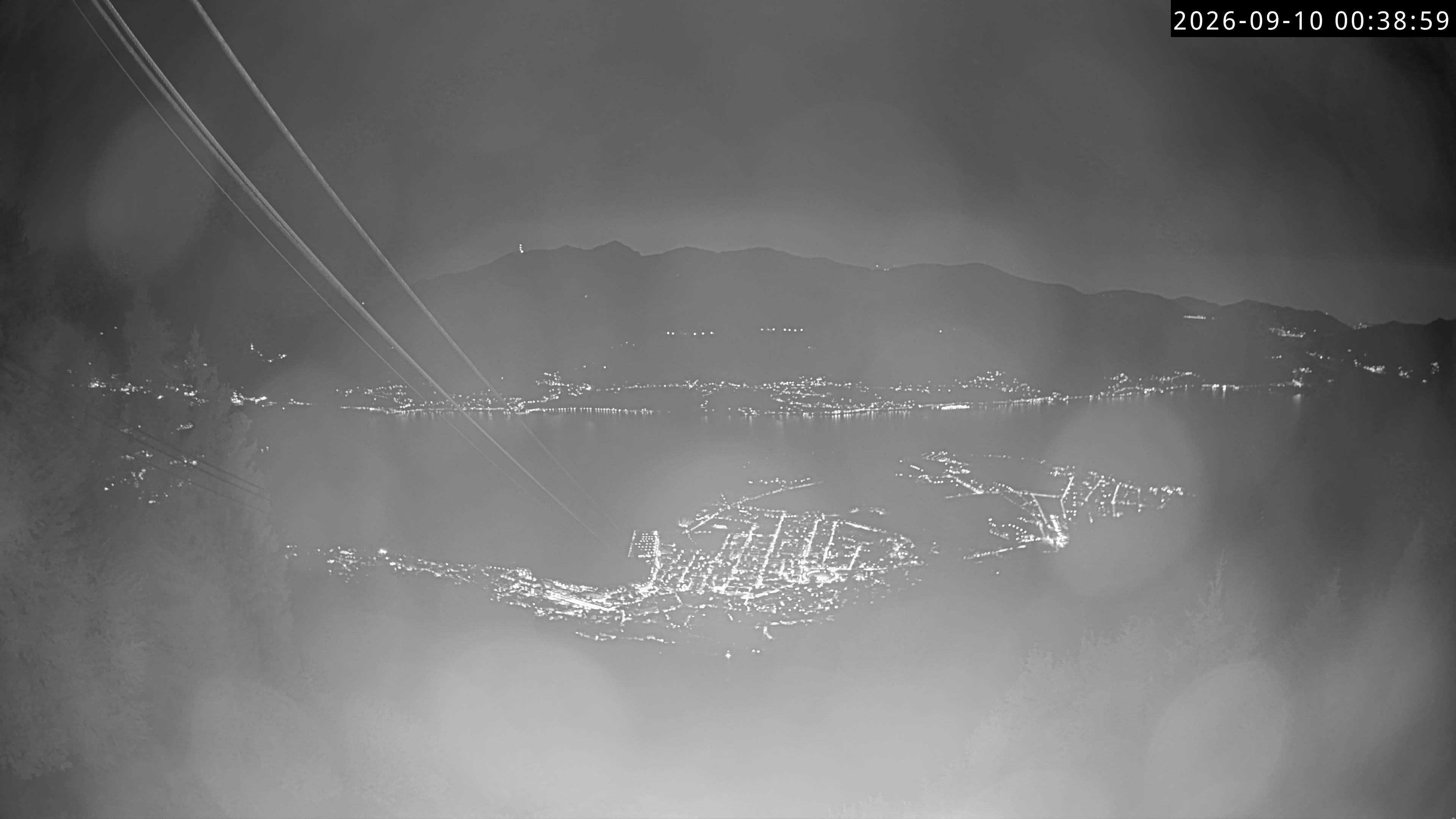 Archiv Foto Webcam Cardada: Blick Seilbahn