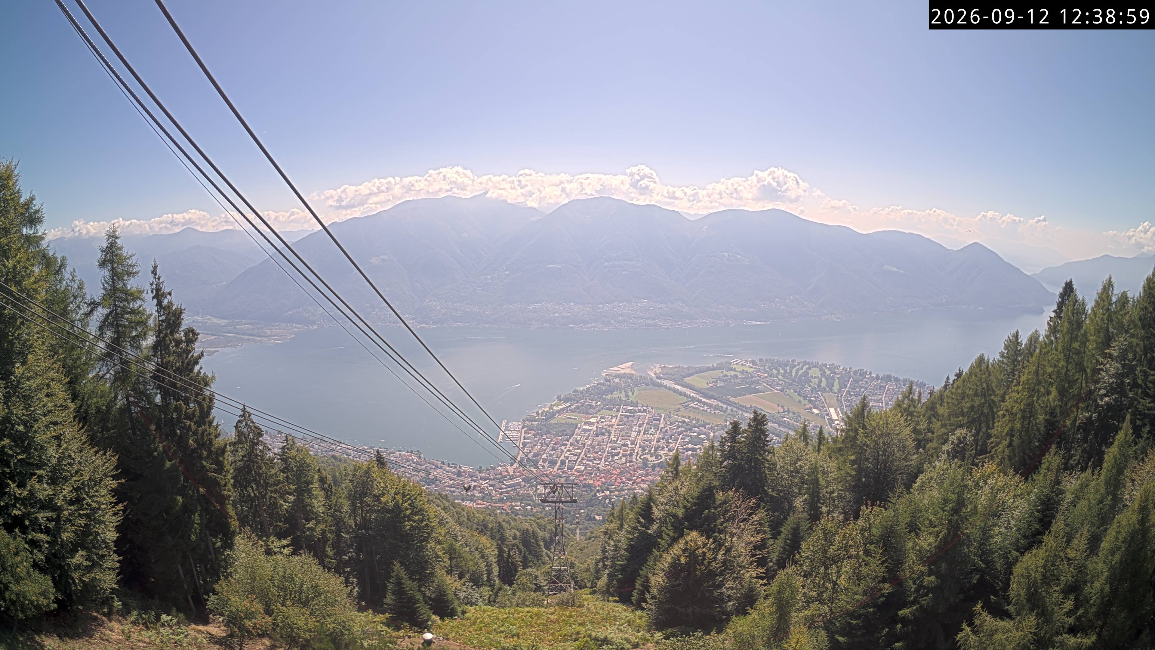 Archived image Webcam Cardada: View Aerialtram
