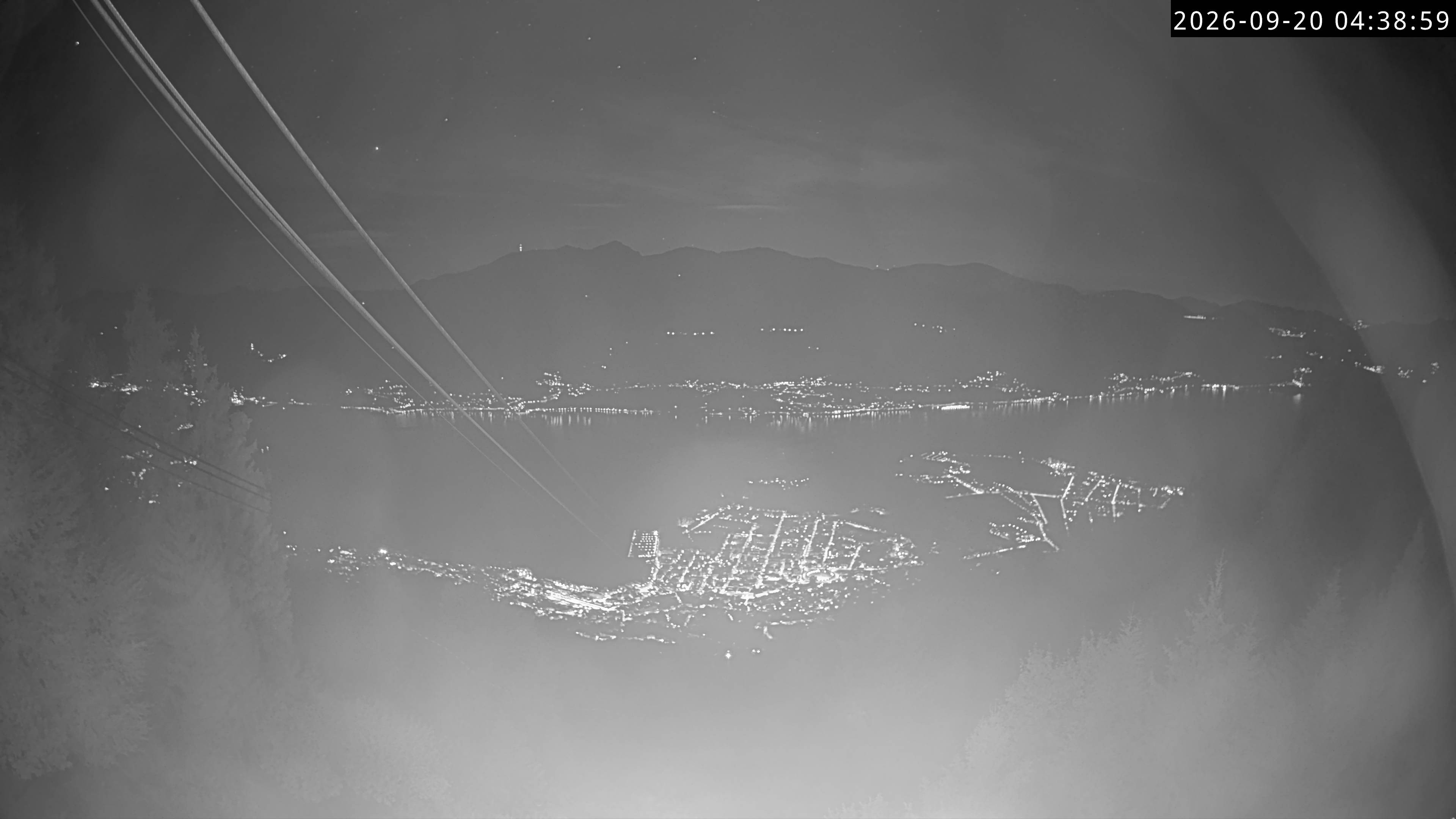 Archiv Foto Webcam Cardada: Blick Seilbahn