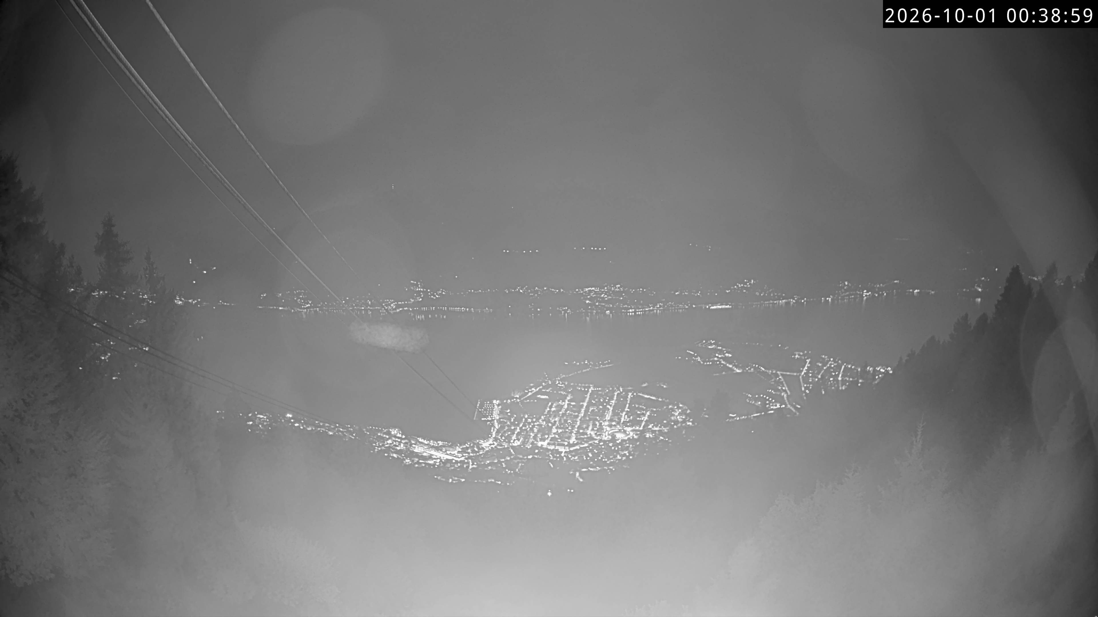 Archiv Foto Webcam Cardada: Blick Seilbahn