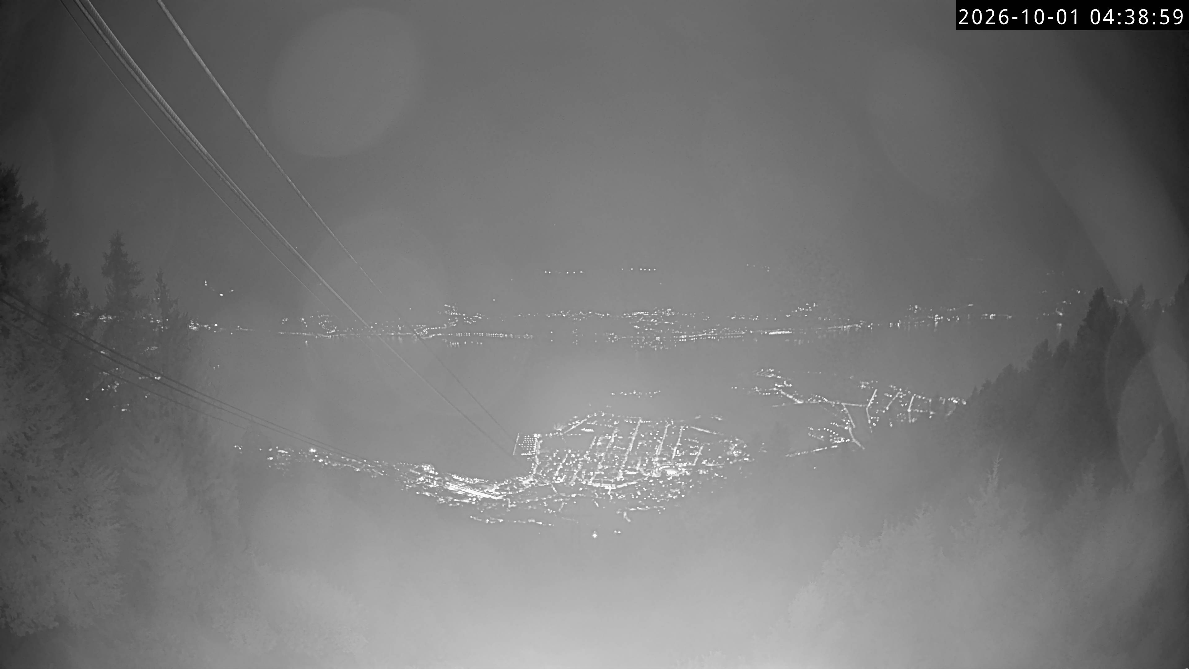 Archiv Foto Webcam Cardada: Blick Seilbahn