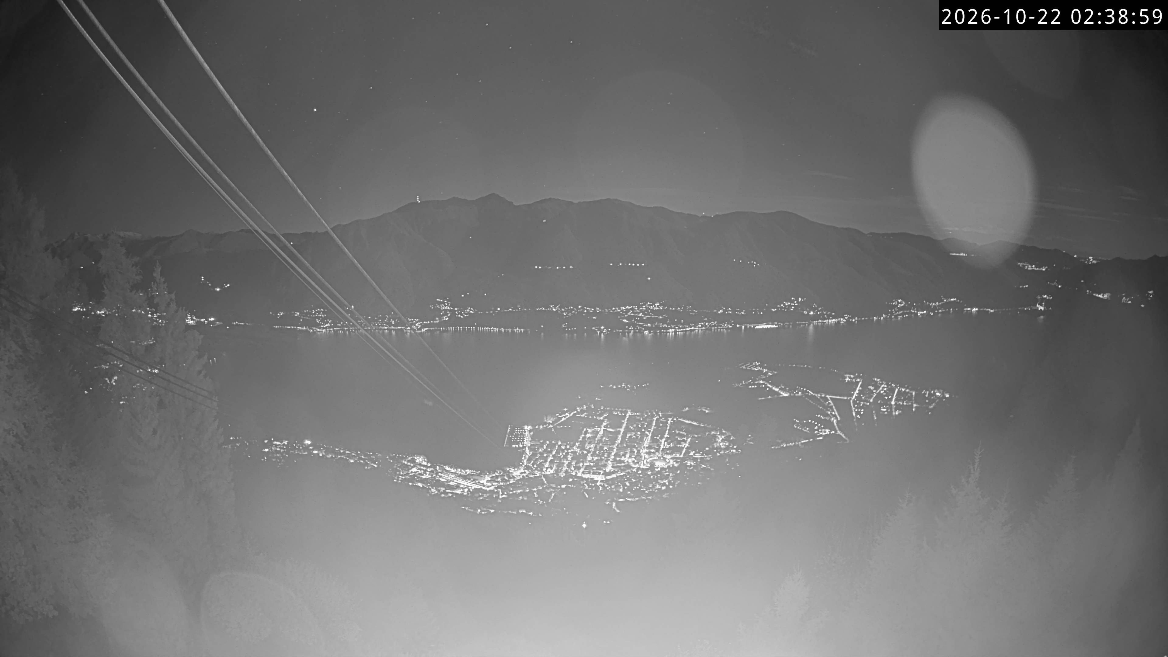 Archiv Foto Webcam Cardada: Blick Seilbahn
