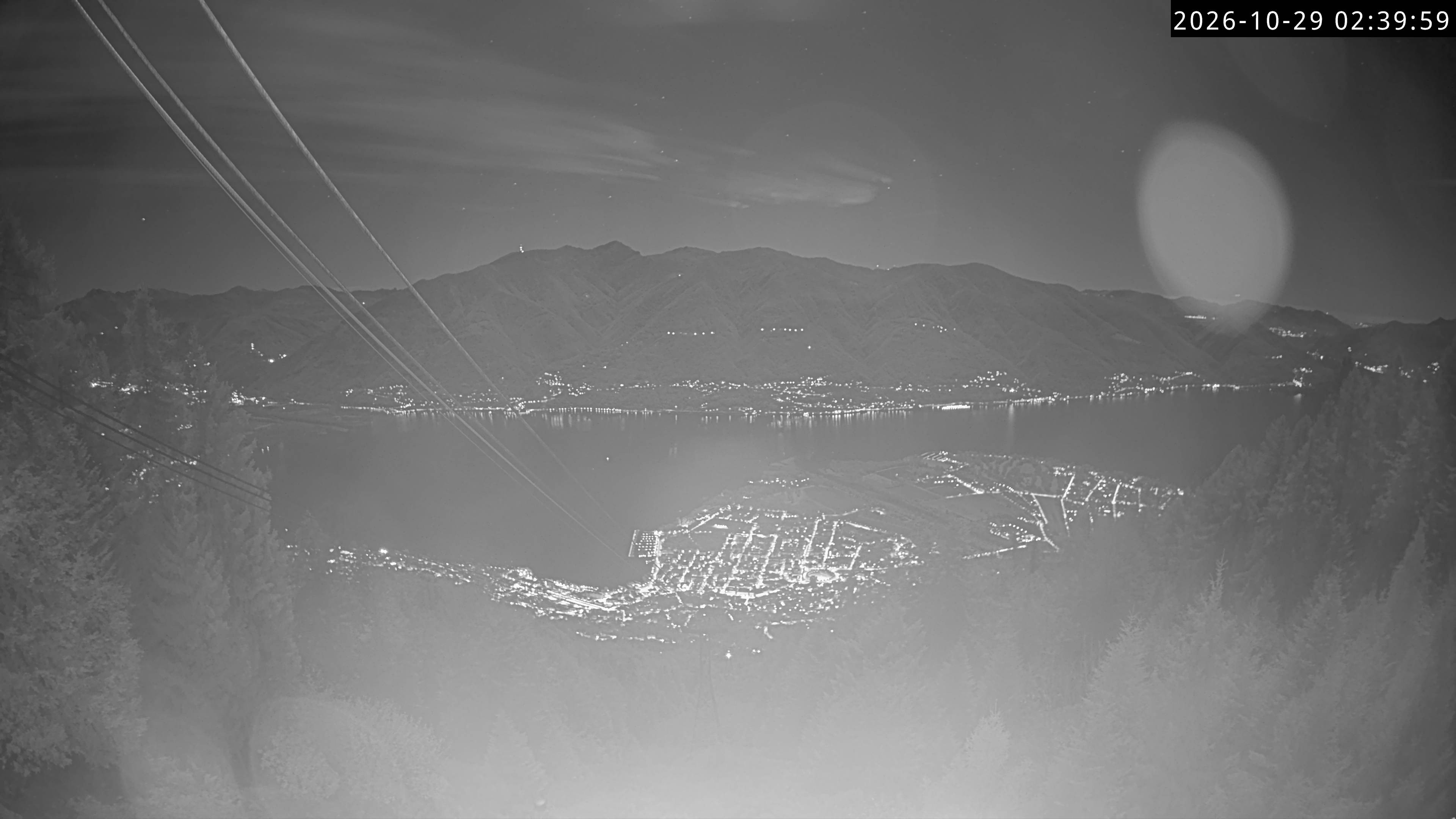 Archiv Foto Webcam Cardada: Blick Seilbahn