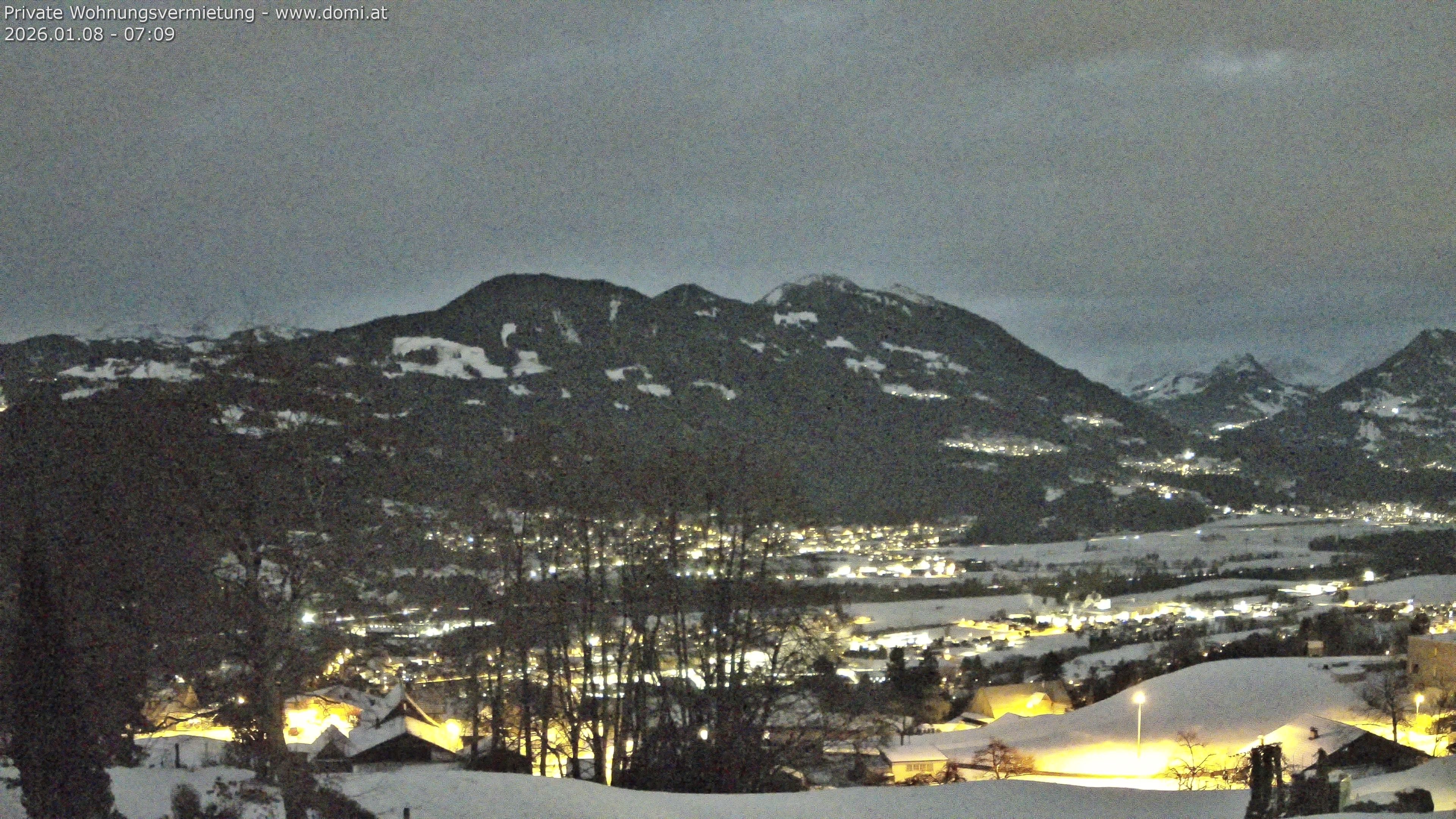 Archiv Foto Webcam Ausblick von Amerlügen bei Frastanz