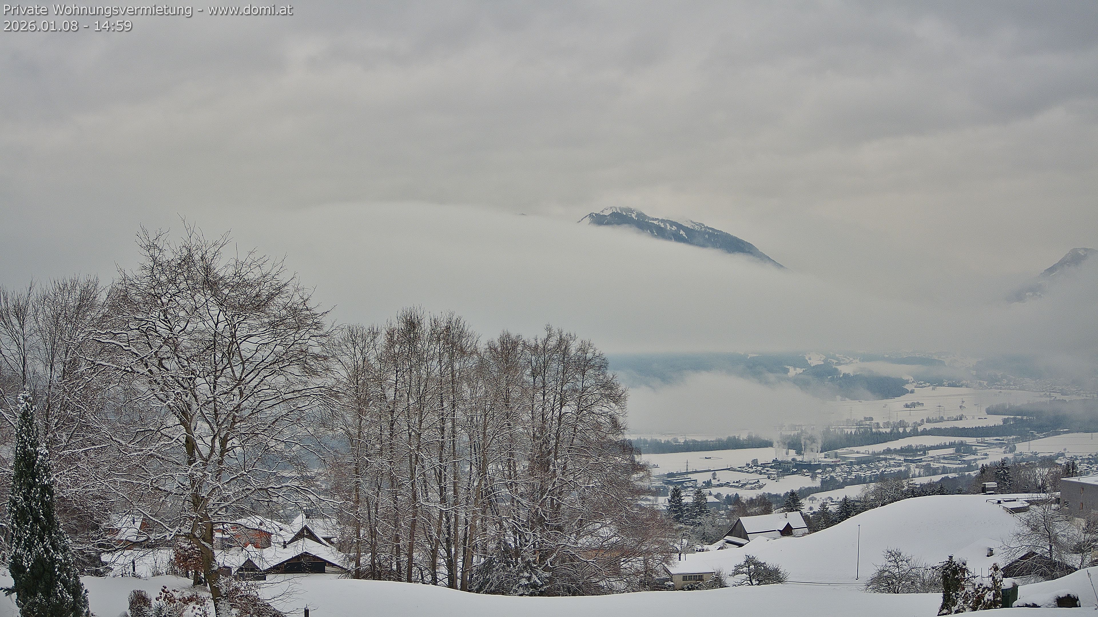 Archiv Foto Webcam Ausblick von Amerlügen bei Frastanz