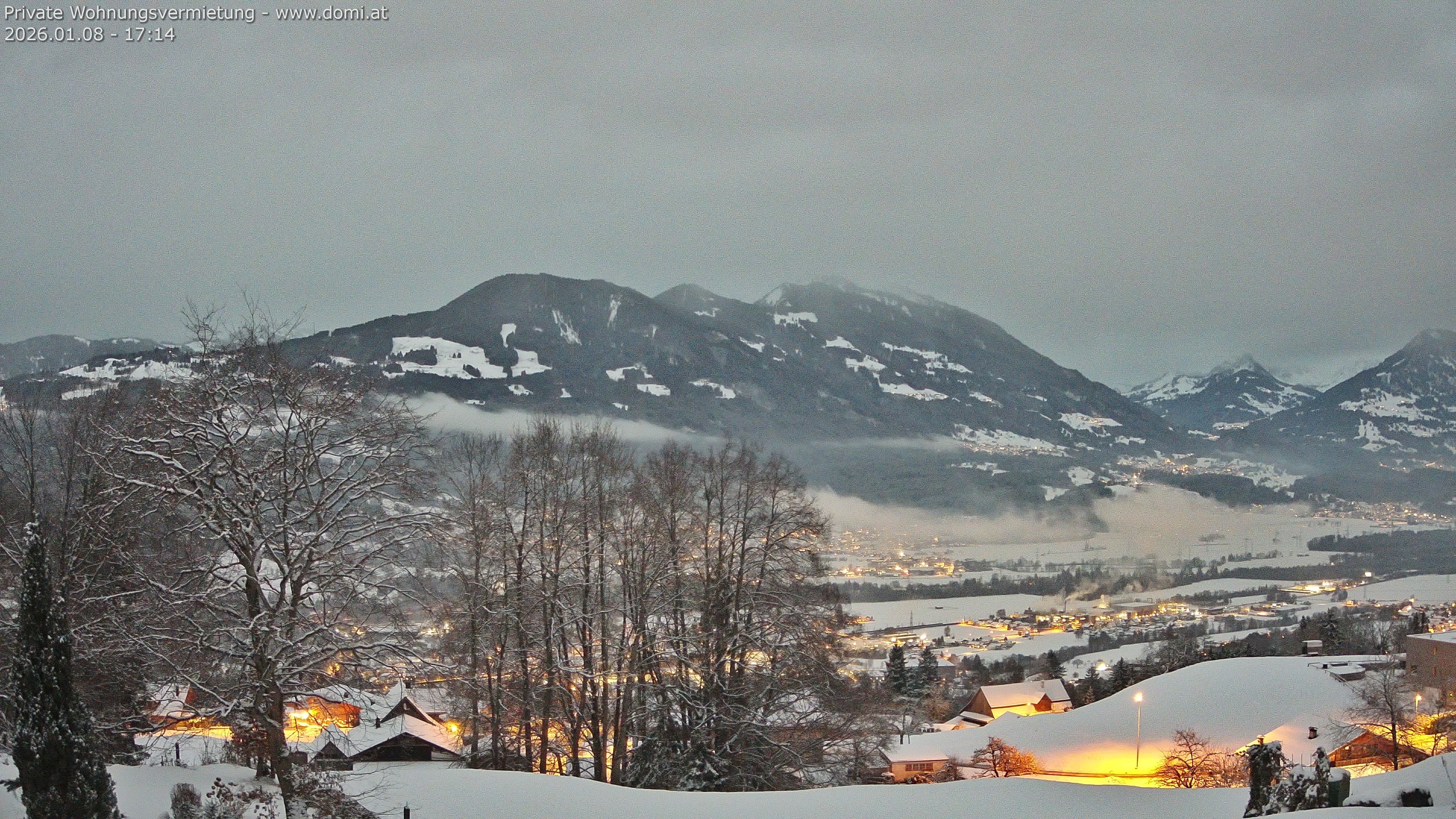 Archiv Foto Webcam Ausblick von Amerlügen bei Frastanz