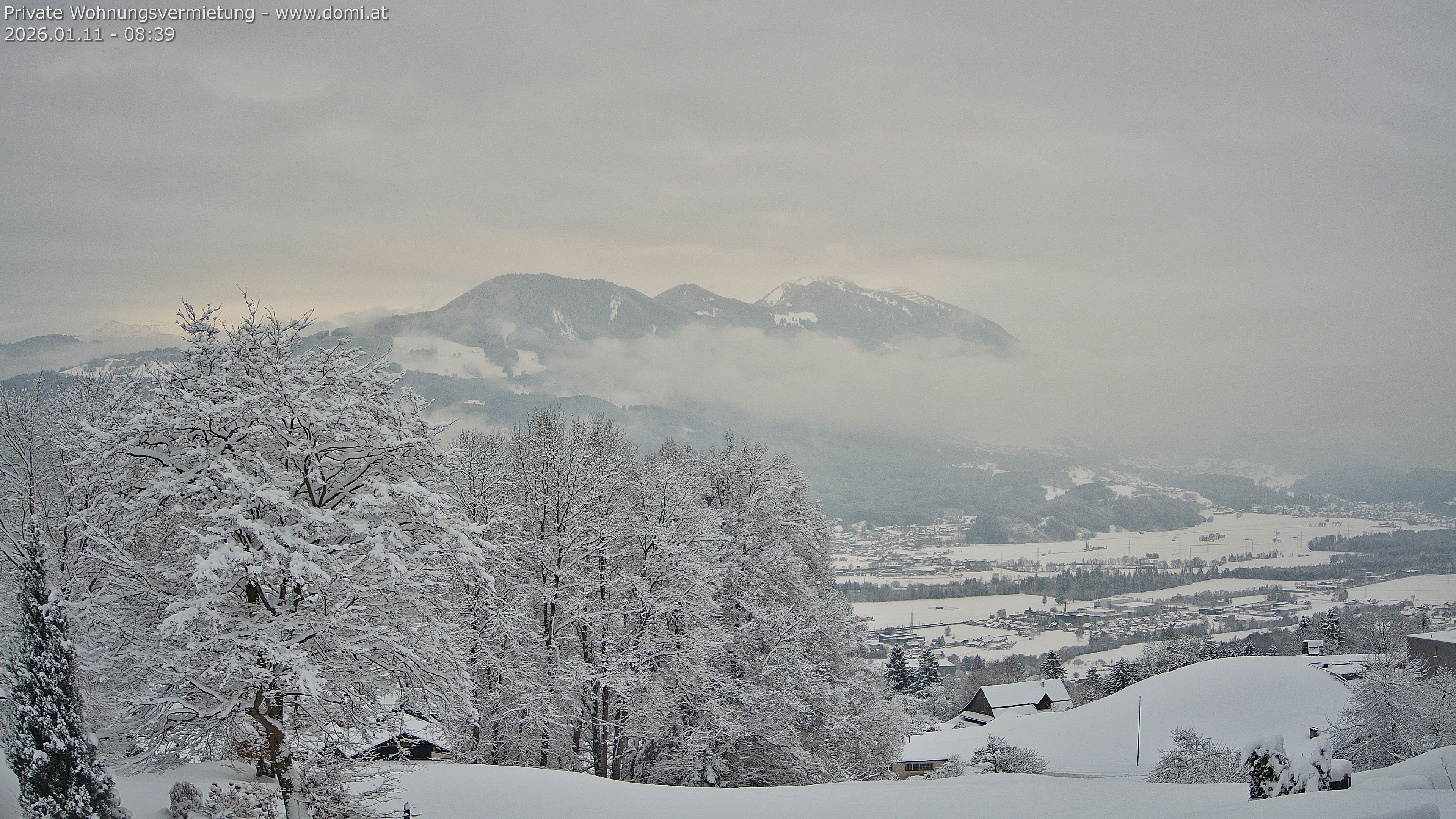 Archiv Foto Webcam Ausblick von Amerlügen bei Frastanz