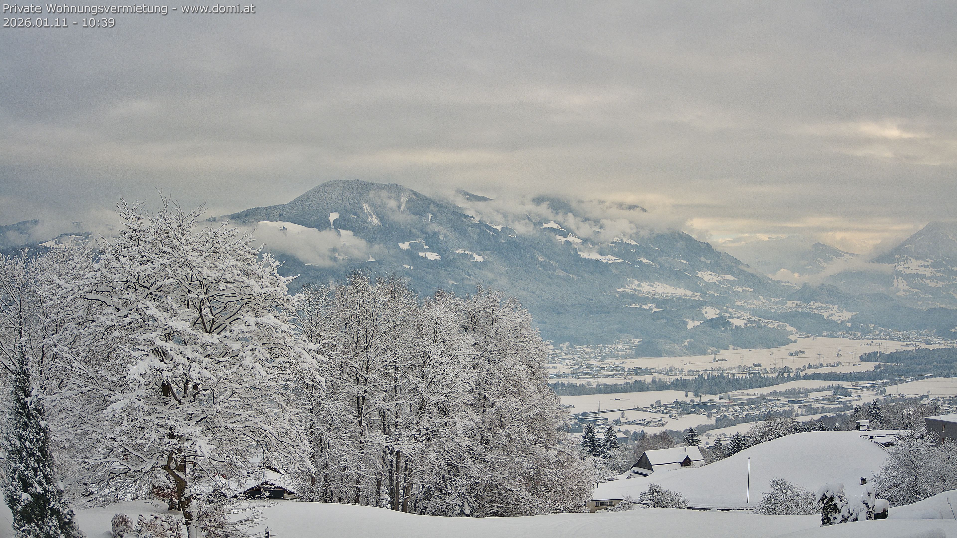 Archiv Foto Webcam Ausblick von Amerlügen bei Frastanz