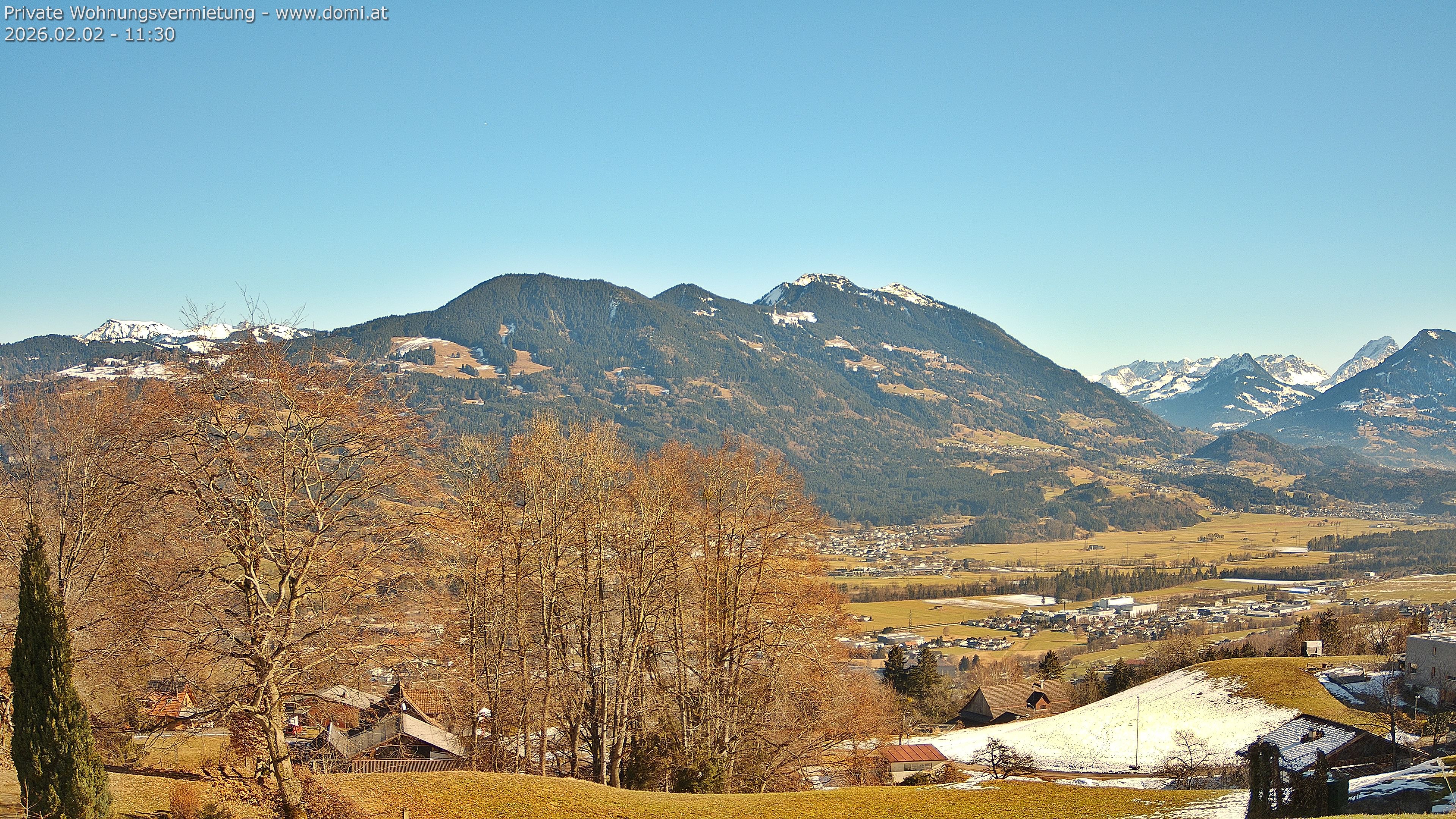 Archived image Webcam View of Frastanz in Vorarlberg (Austria)