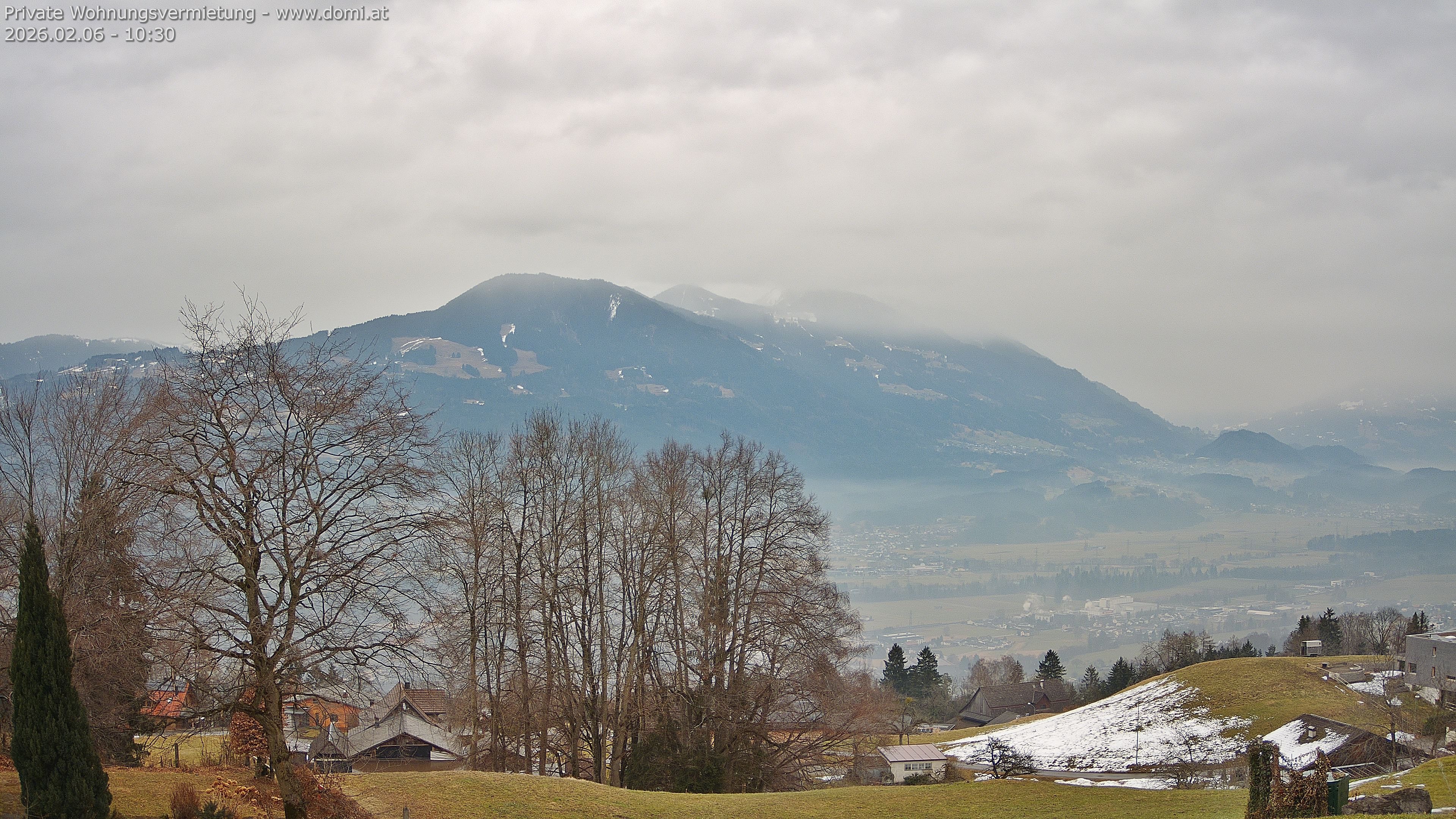 Archiv Foto Webcam Ausblick von Amerlügen bei Frastanz