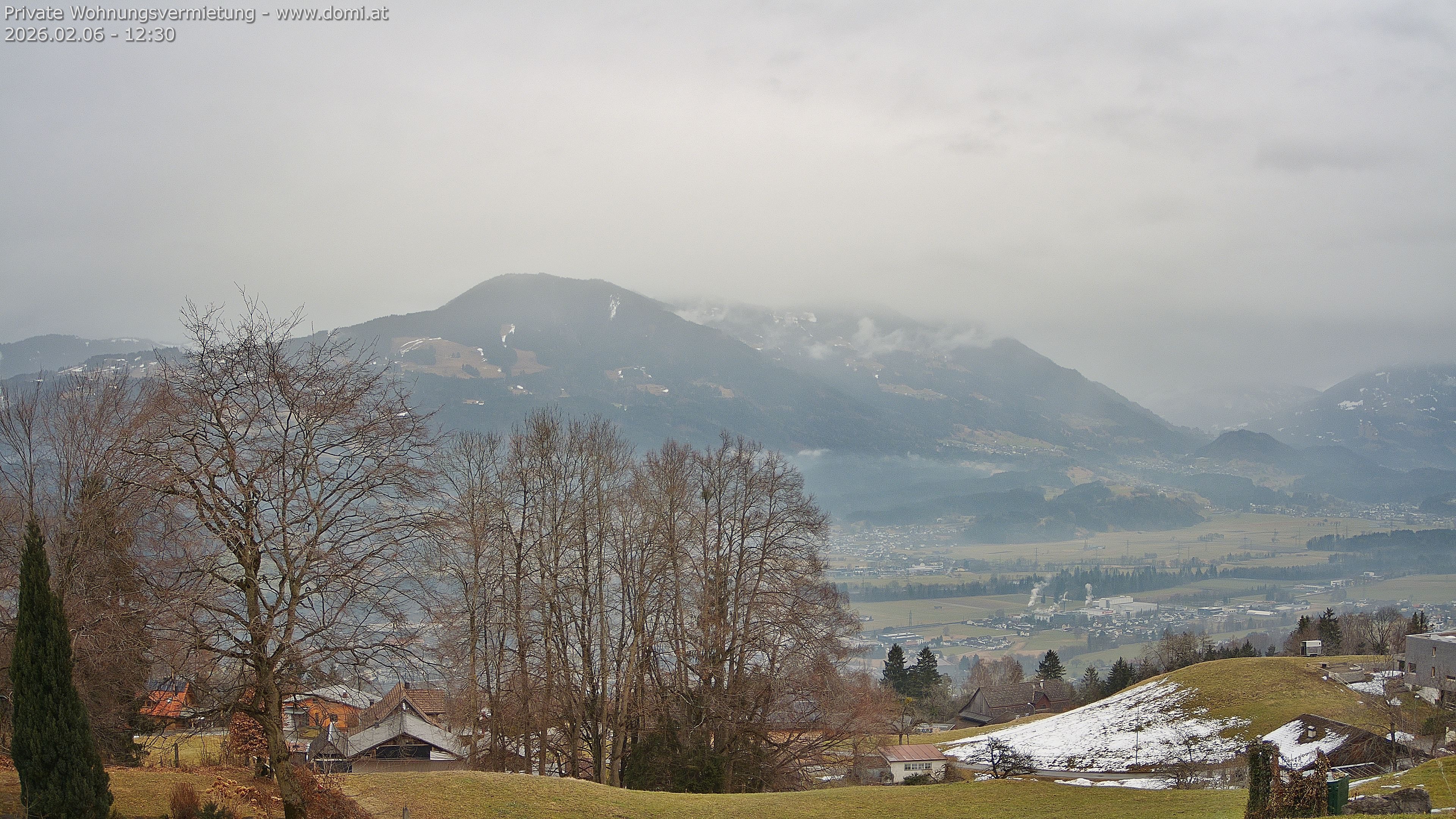 Archiv Foto Webcam Ausblick von Amerlügen bei Frastanz