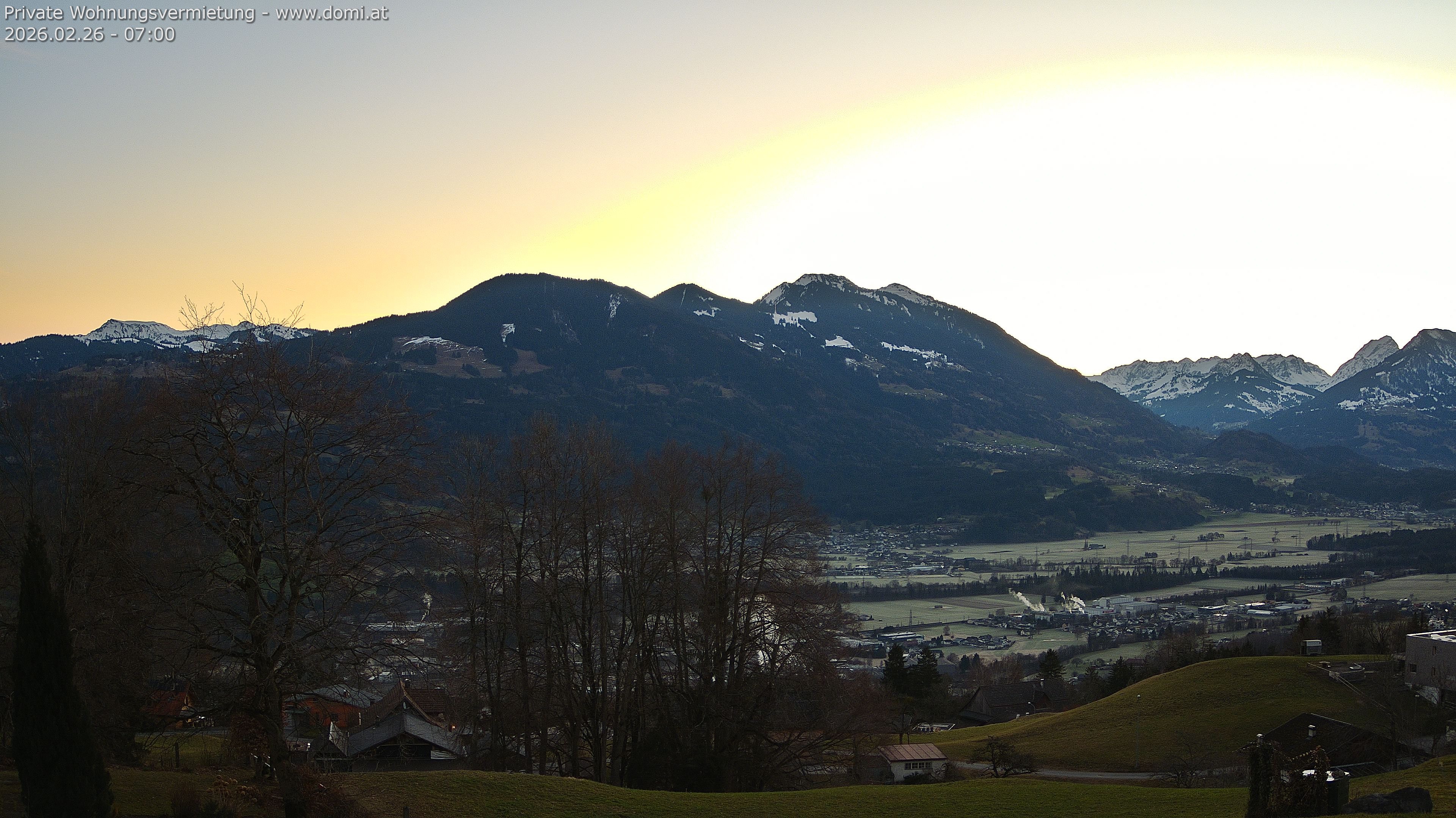 Archived image Webcam View of Frastanz in Vorarlberg (Austria)