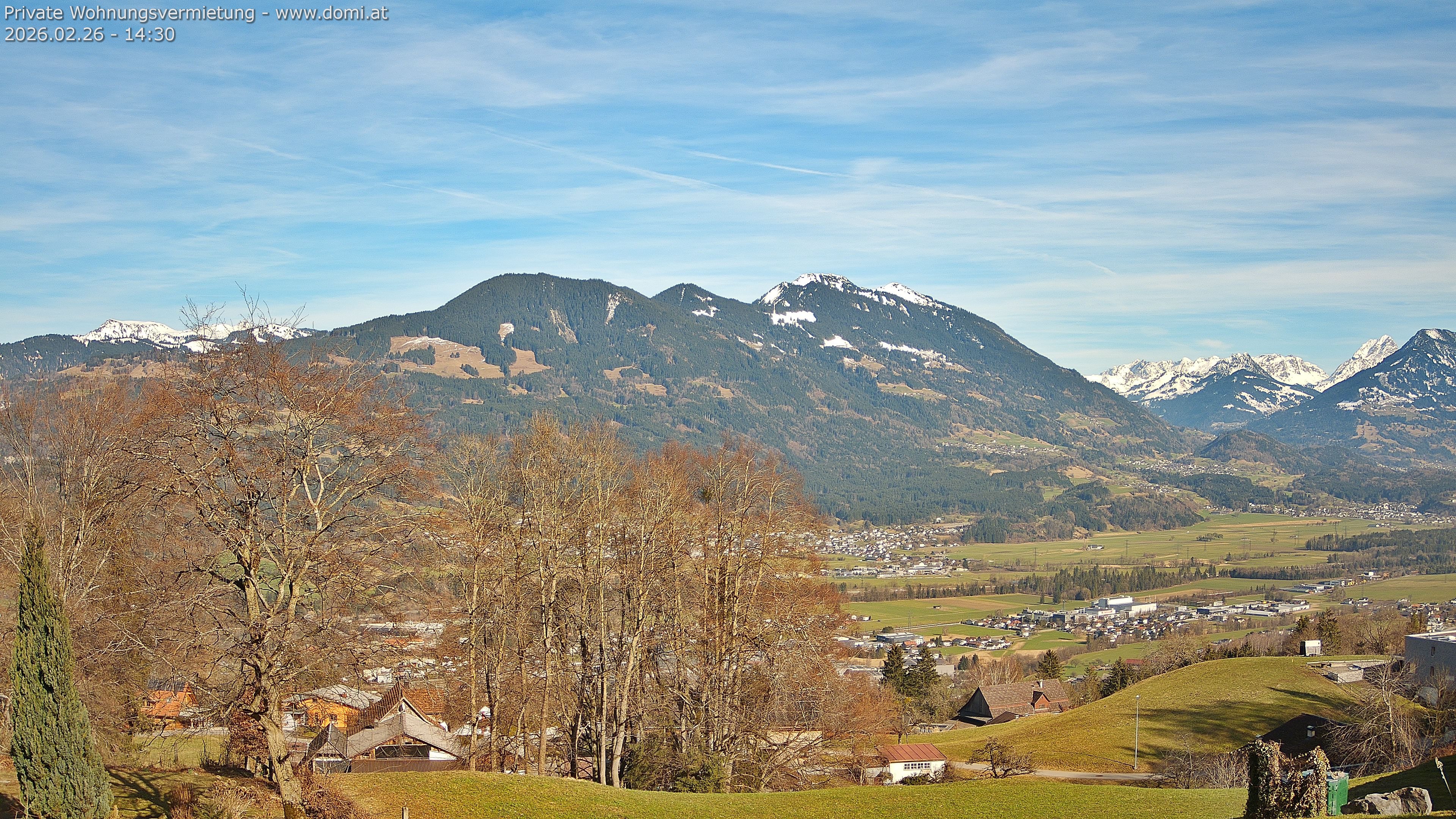 Archived image Webcam View of Frastanz in Vorarlberg (Austria)