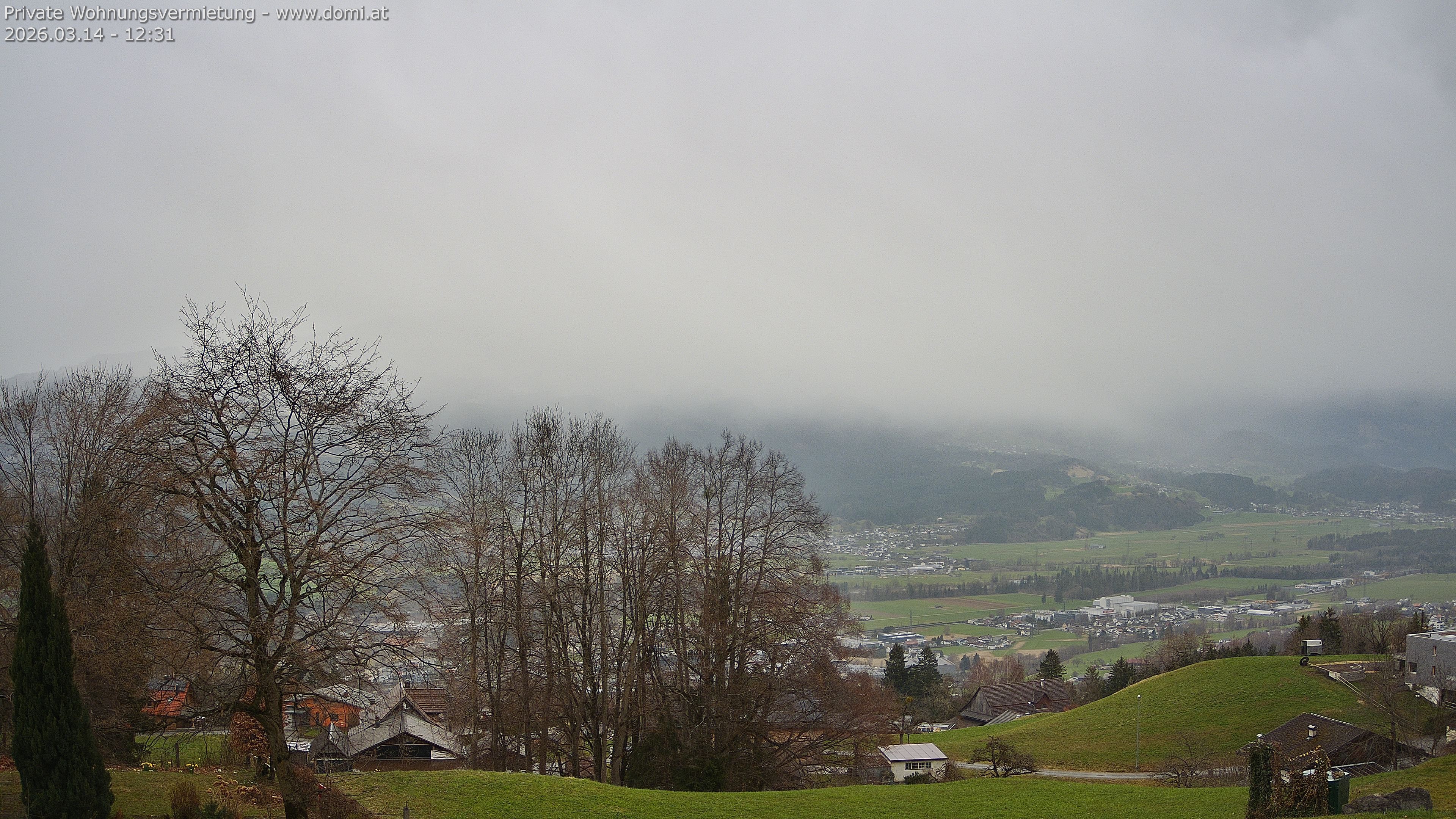 Archiv Foto Webcam Ausblick von Amerlügen bei Frastanz