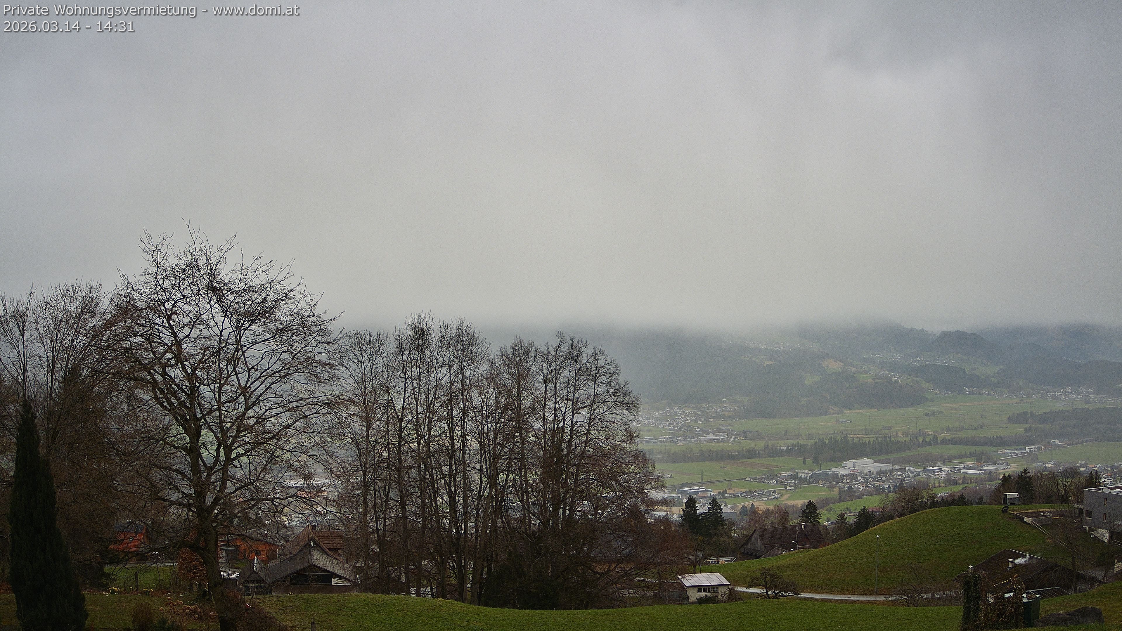 Archiv Foto Webcam Ausblick von Amerlügen bei Frastanz