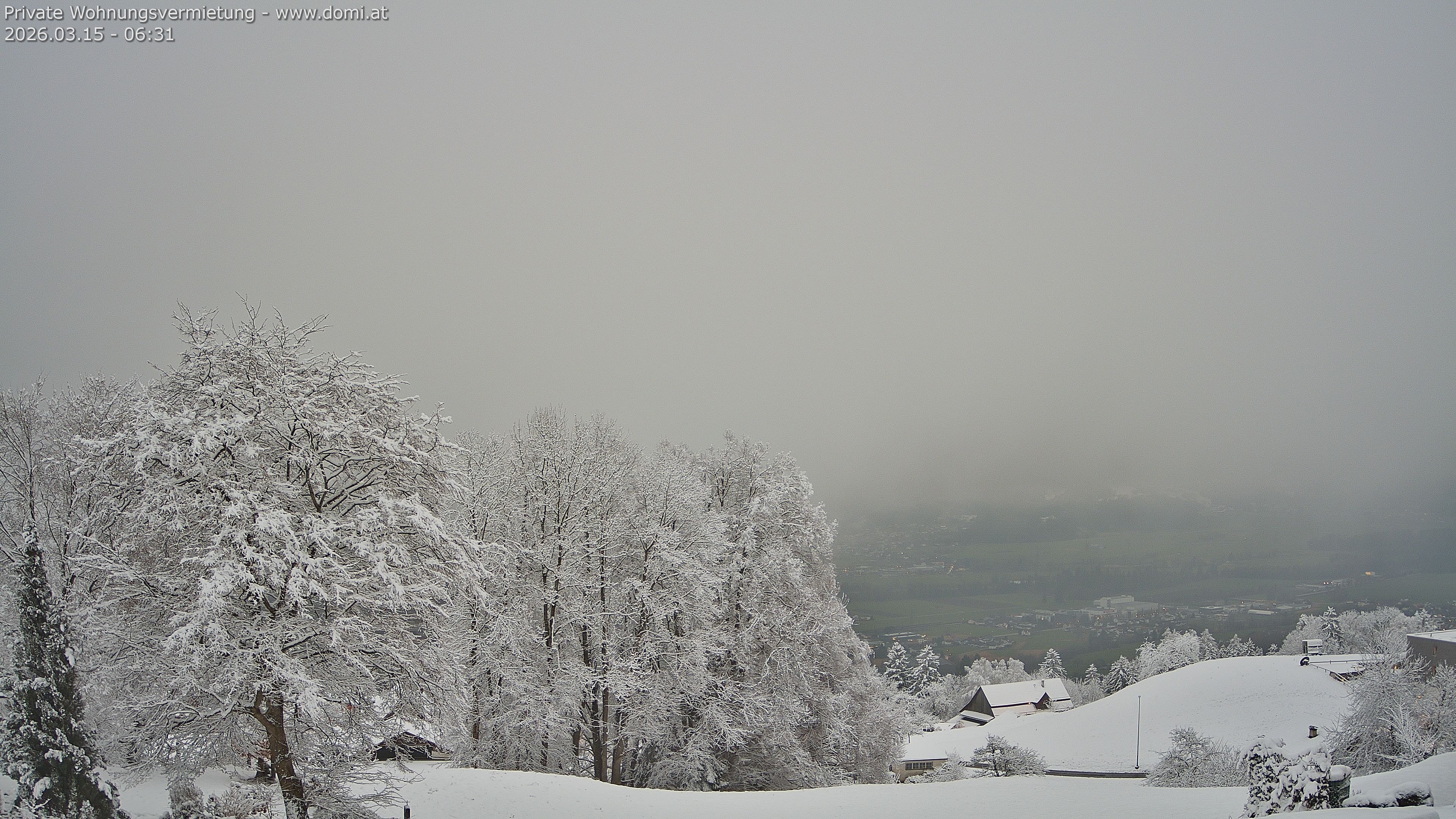 Archiv Foto Webcam Ausblick von Amerlügen bei Frastanz