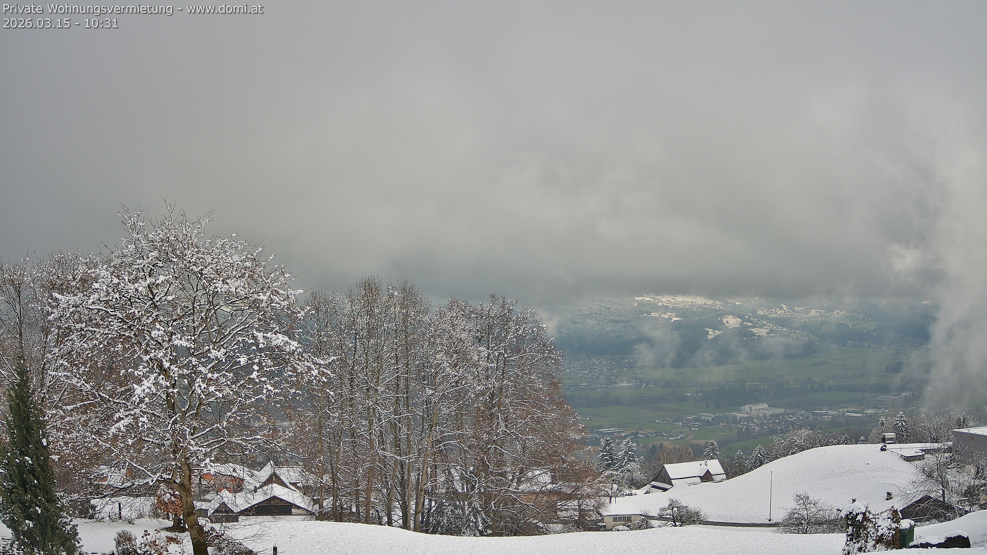 Archiv Foto Webcam Ausblick von Amerlügen bei Frastanz