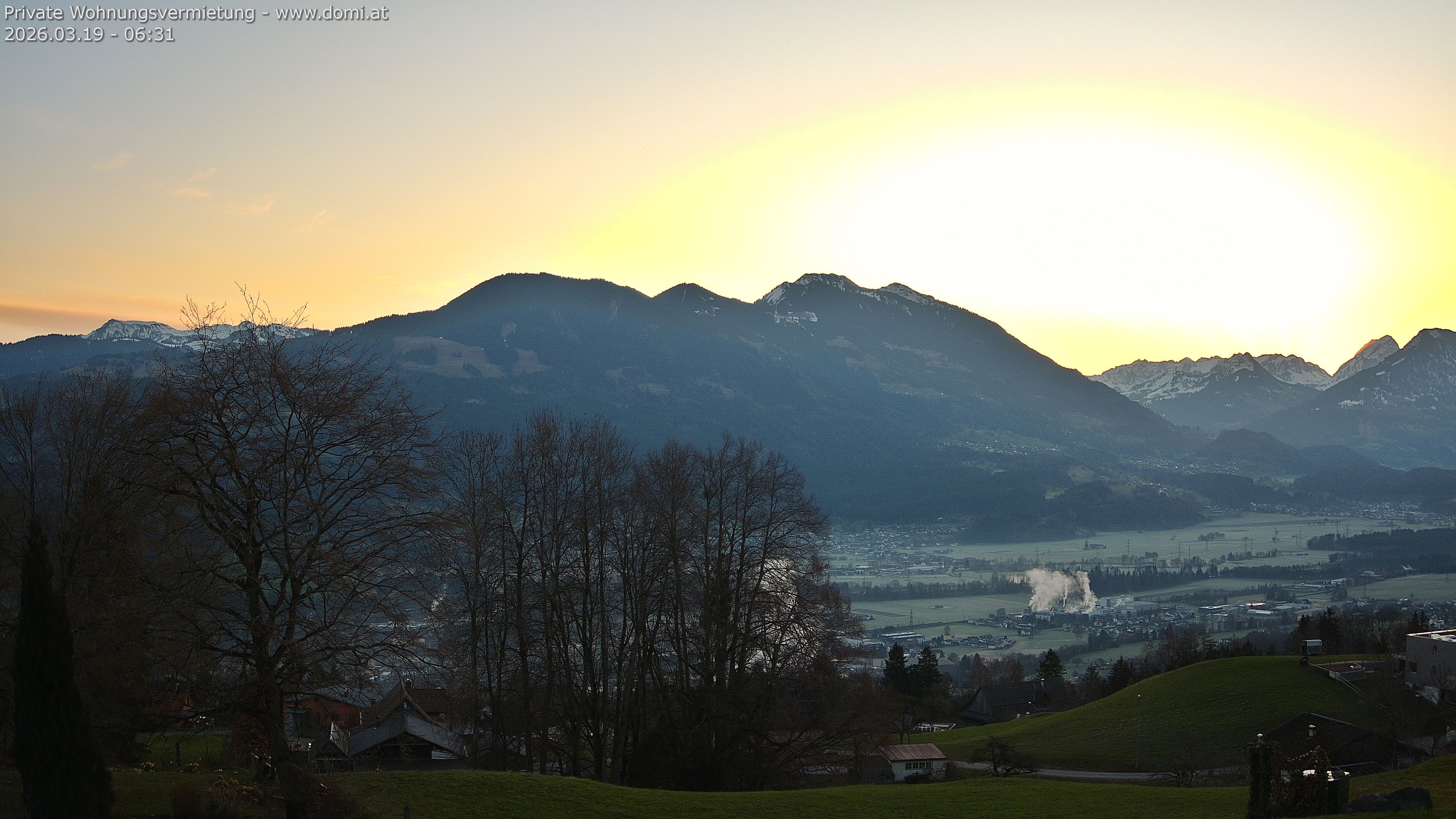 Archived image Webcam View of Frastanz in Vorarlberg (Austria)