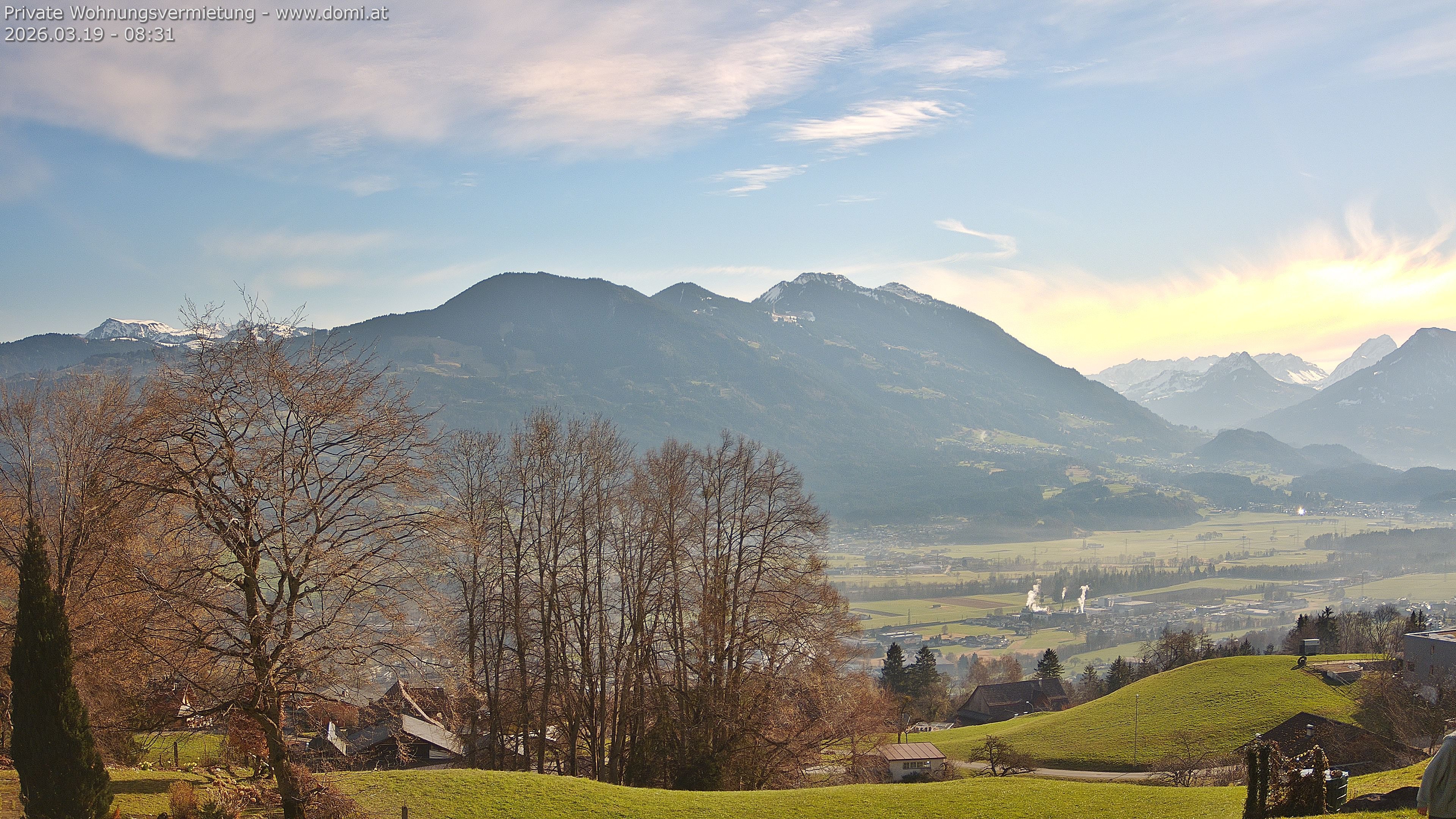 Archived image Webcam View of Frastanz in Vorarlberg (Austria)