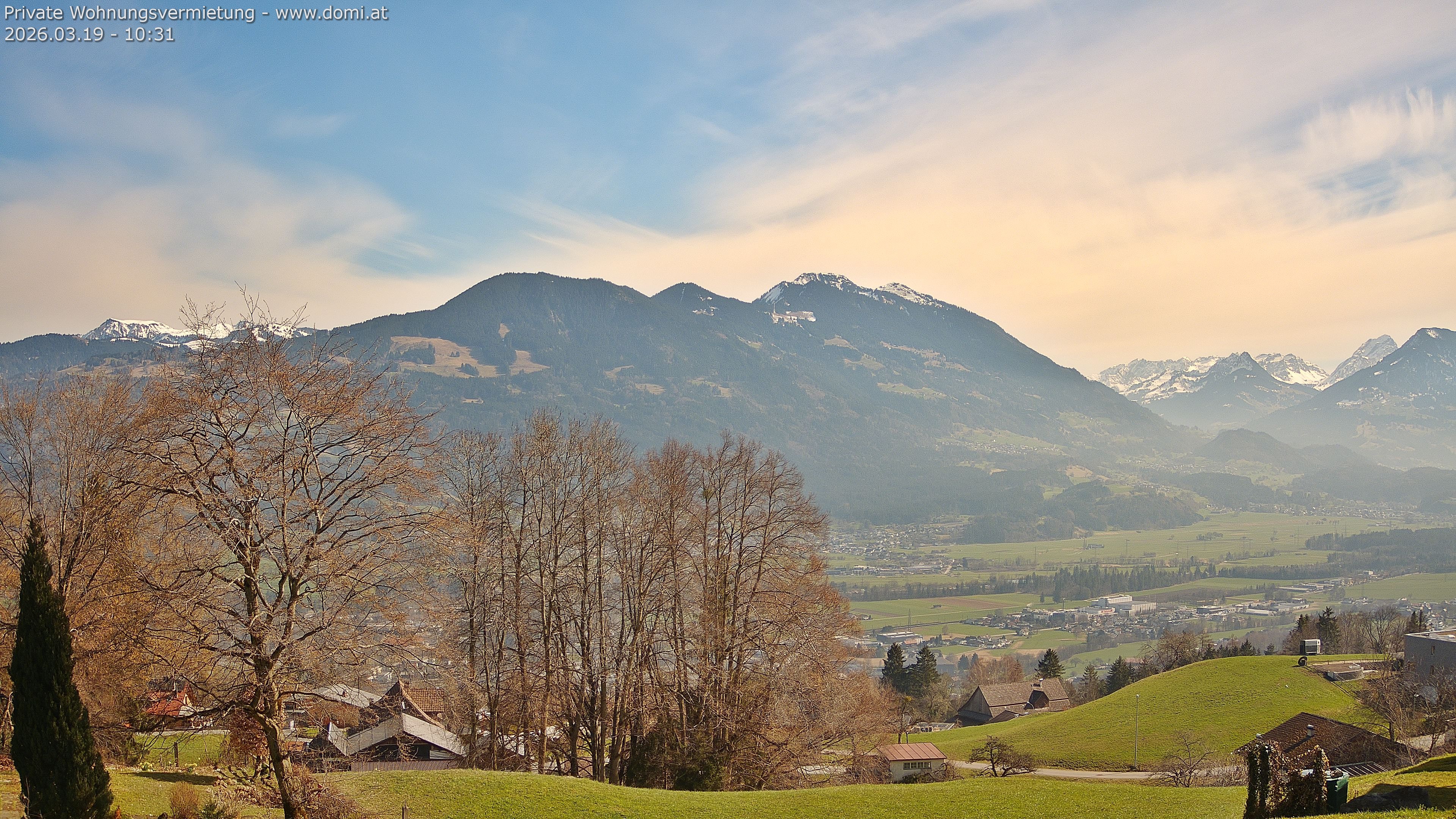 Archived image Webcam View of Frastanz in Vorarlberg (Austria)