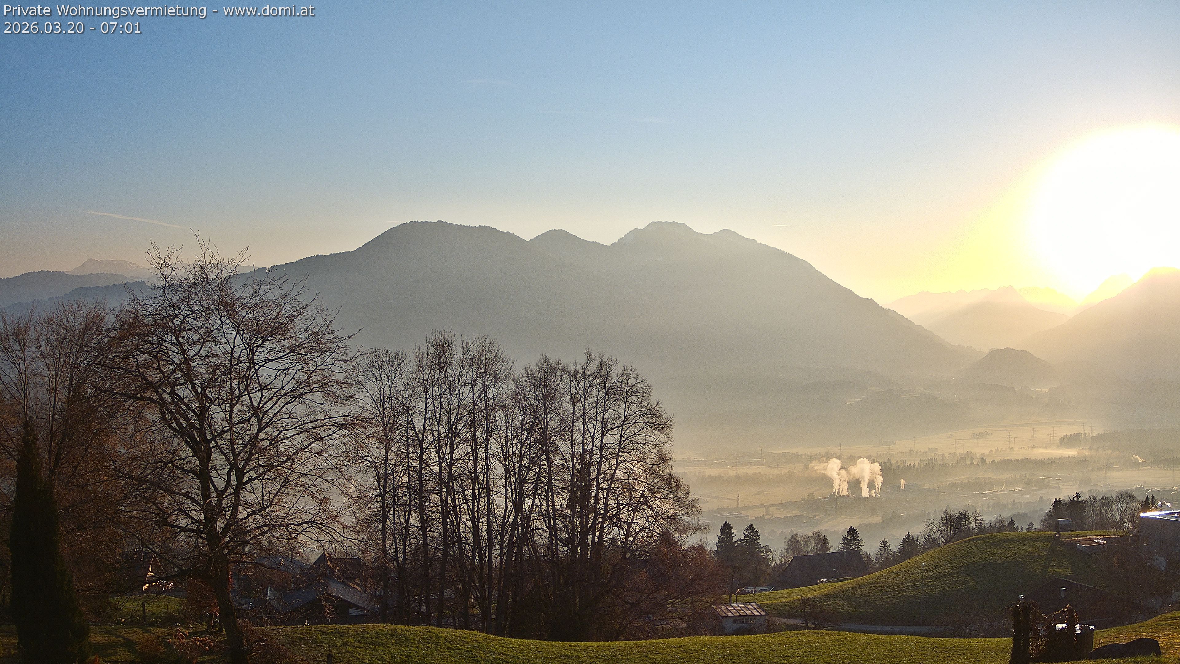 Archiv Foto Webcam Ausblick von Amerlügen bei Frastanz