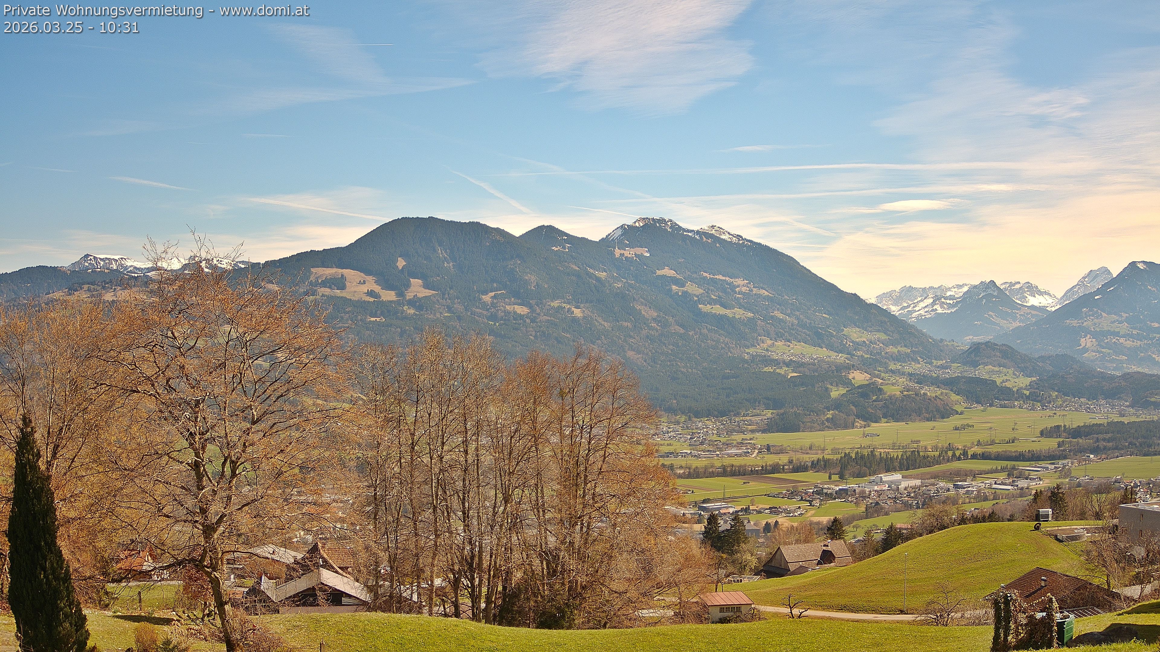 Archived image Webcam View of Frastanz in Vorarlberg (Austria)