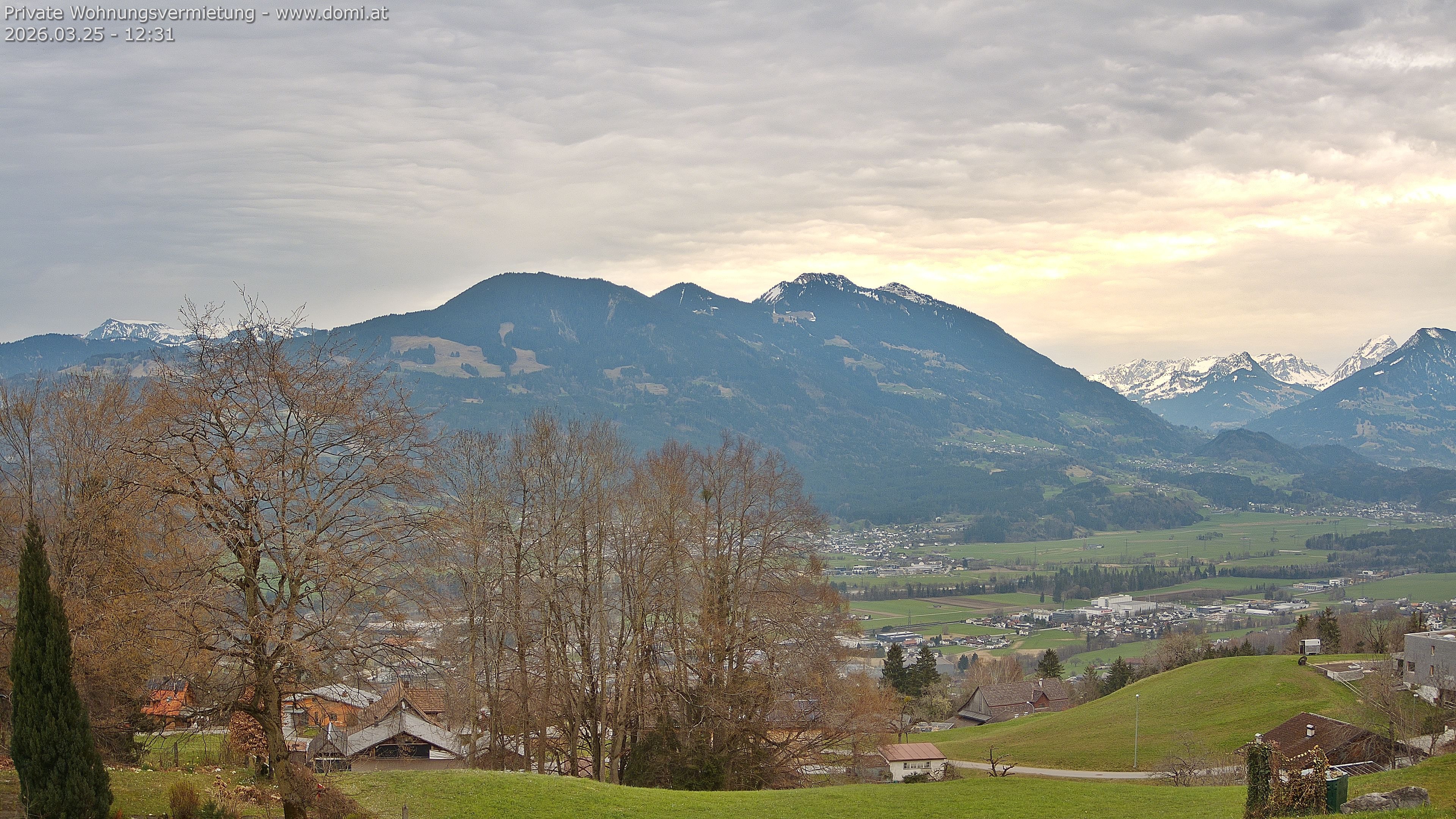 Archived image Webcam View of Frastanz in Vorarlberg (Austria)