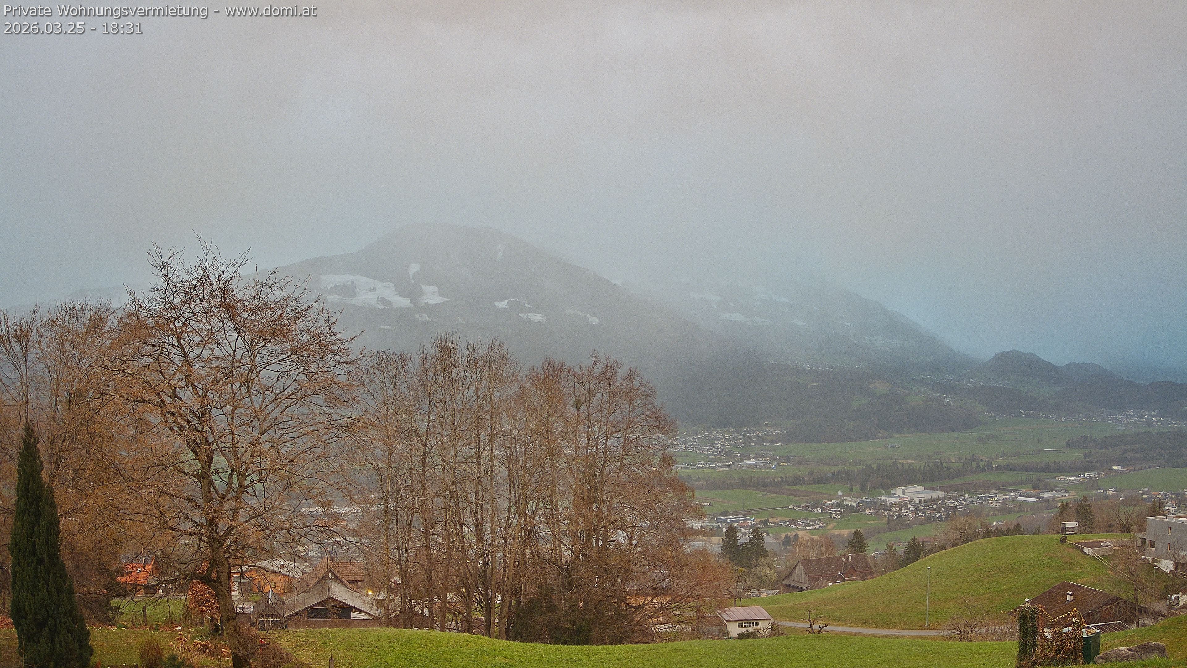 Archived image Webcam View of Frastanz in Vorarlberg (Austria)