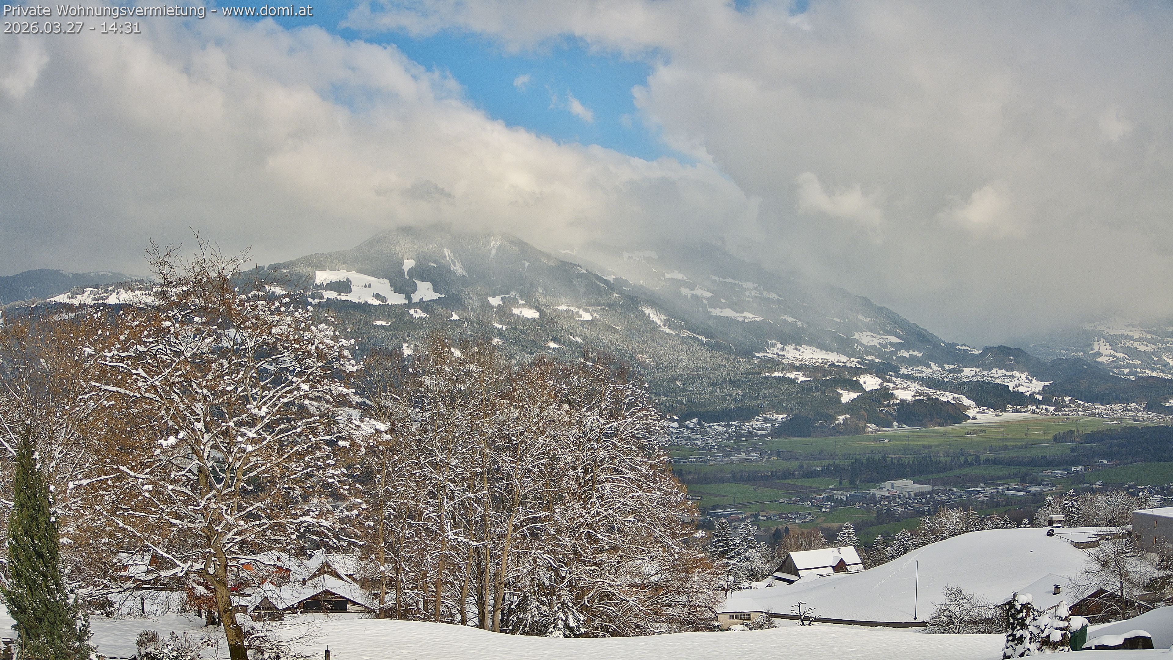 Archived image Webcam View of Frastanz in Vorarlberg (Austria)