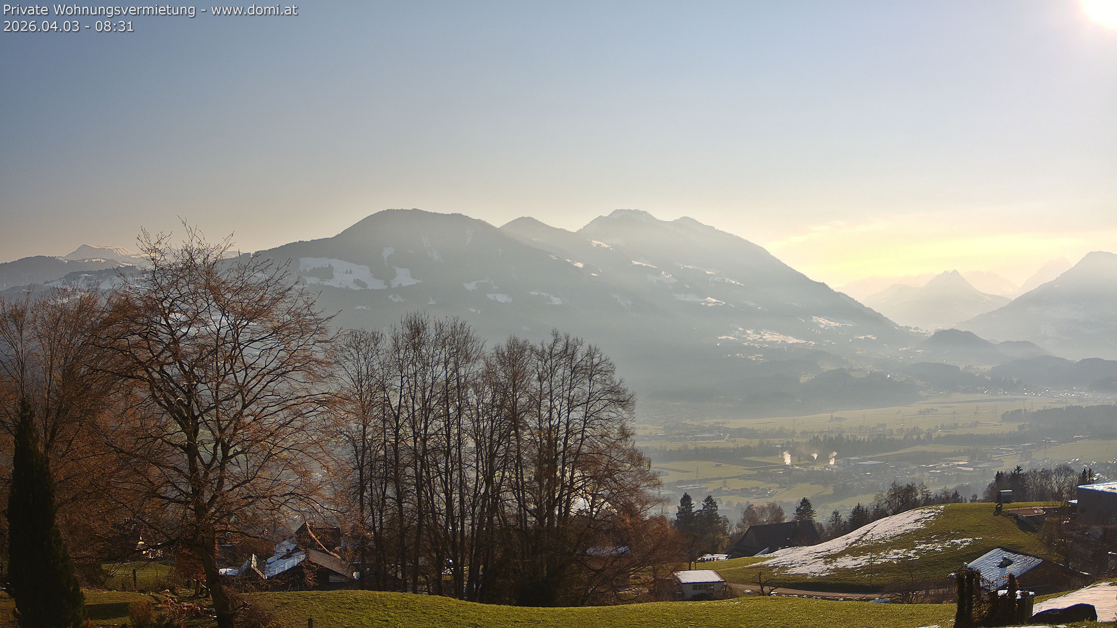 Archiv Foto Webcam Ausblick von Amerlügen bei Frastanz
