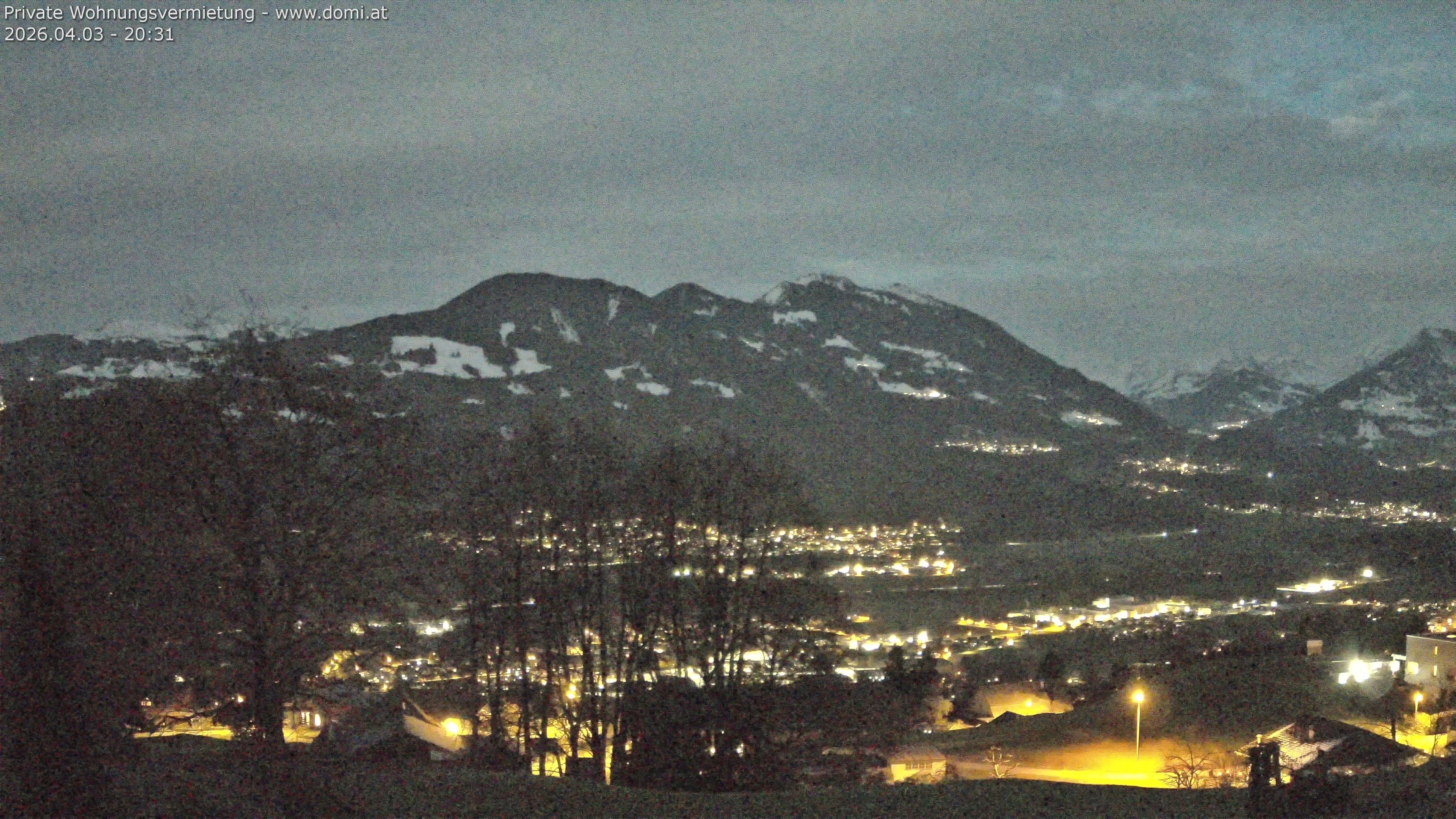 Archiv Foto Webcam Ausblick von Amerlügen bei Frastanz