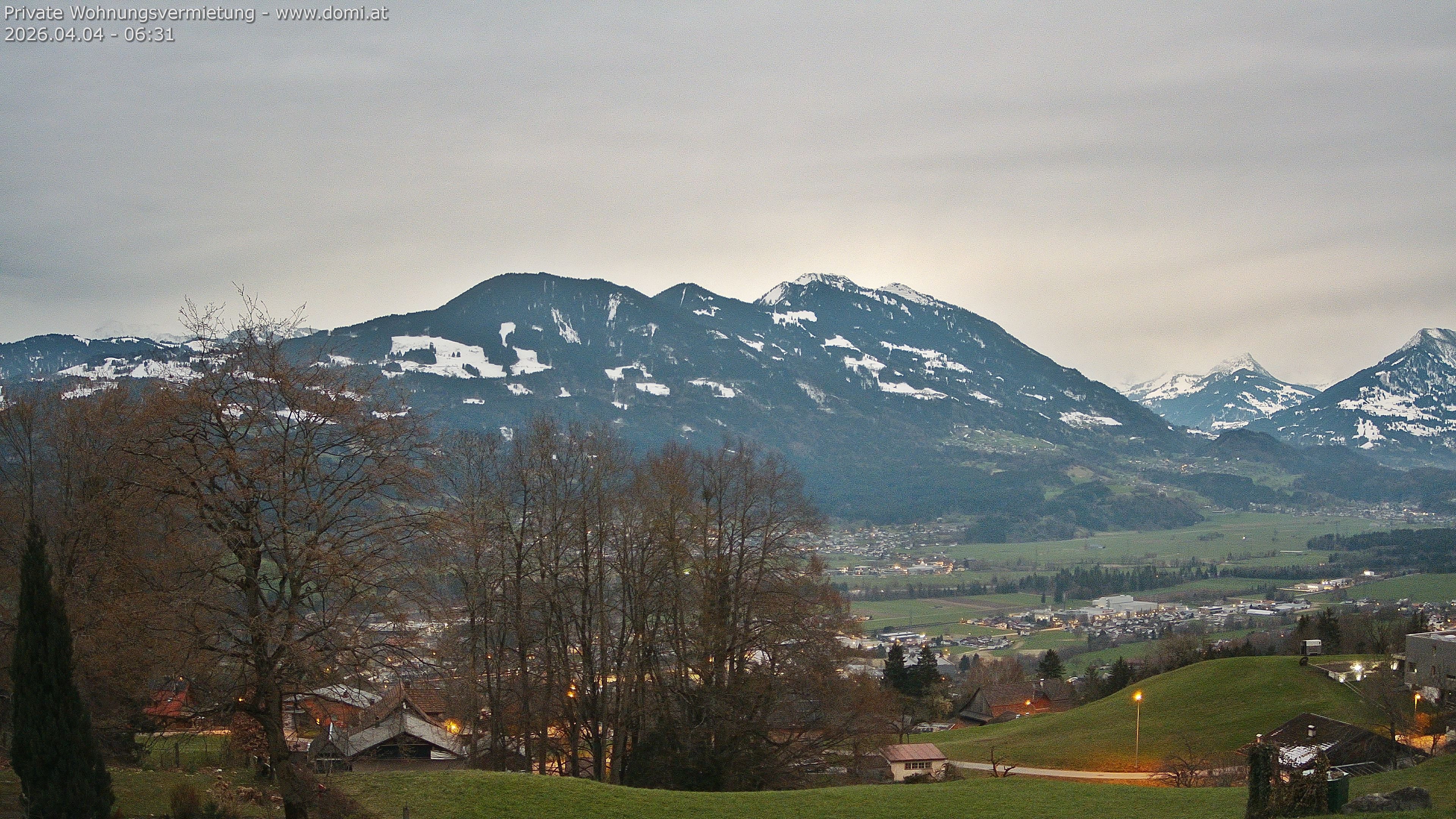 Archiv Foto Webcam Ausblick von Amerlügen bei Frastanz