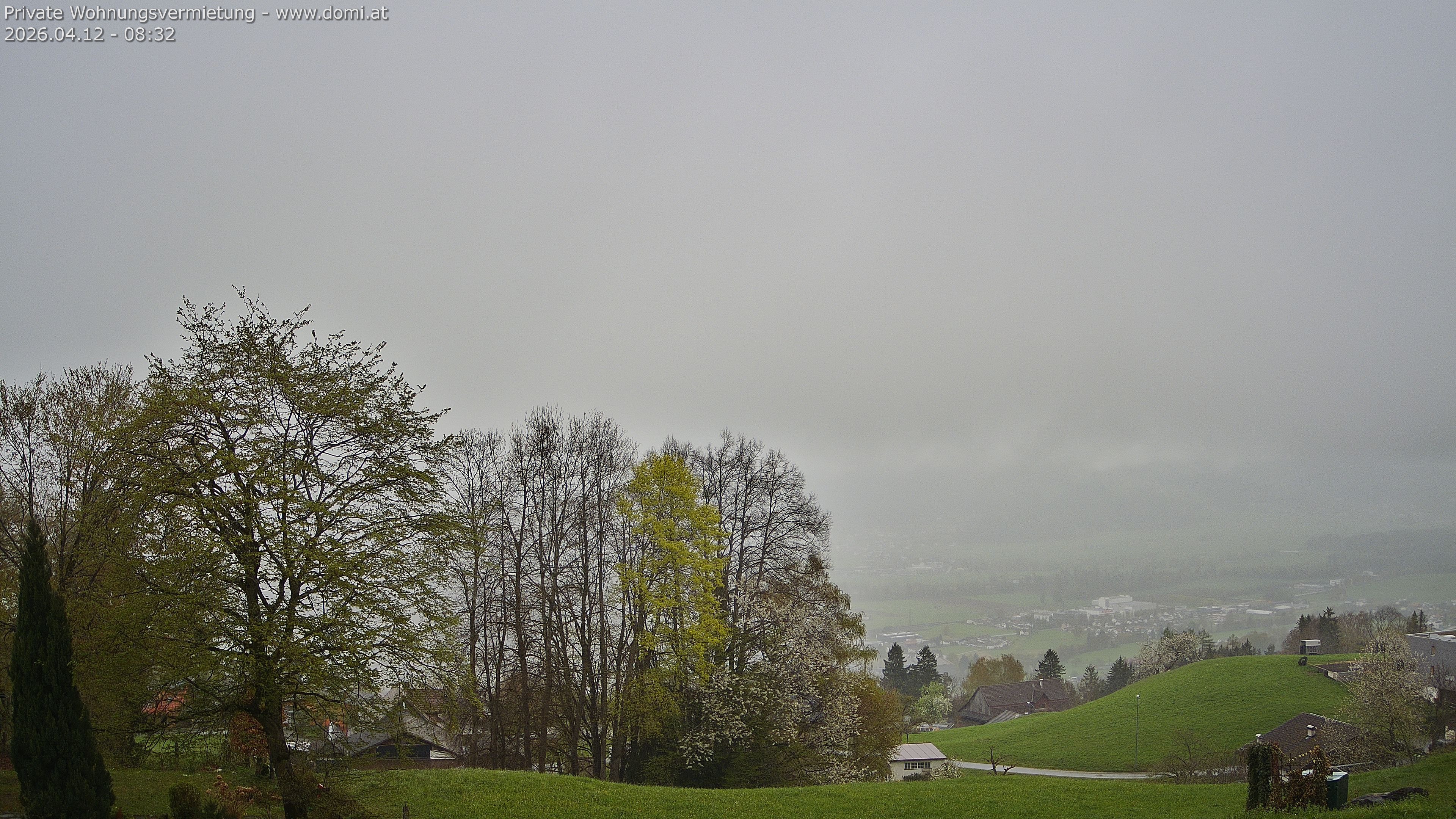 Archiv Foto Webcam Ausblick von Amerlügen bei Frastanz