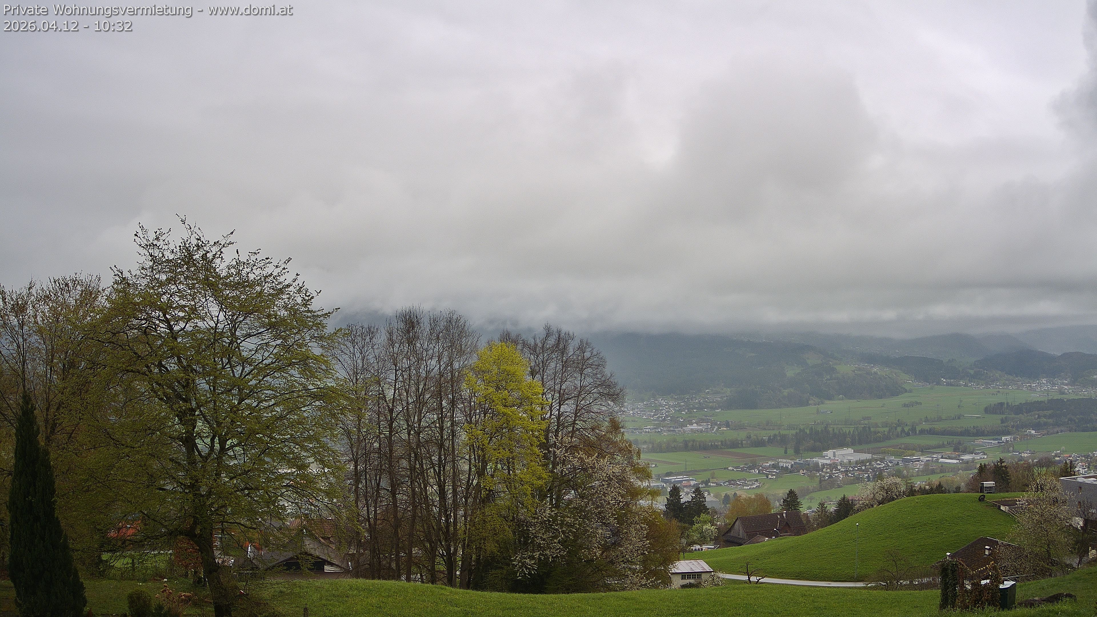 Archiv Foto Webcam Ausblick von Amerlügen bei Frastanz