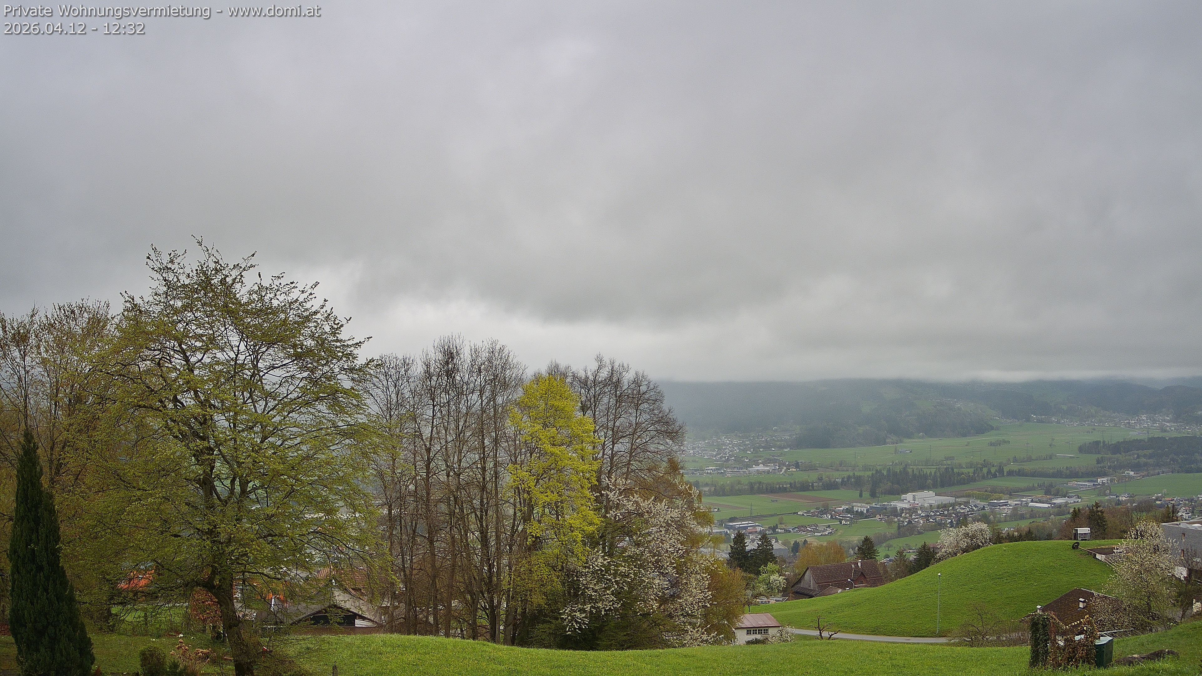 Archiv Foto Webcam Ausblick von Amerlügen bei Frastanz