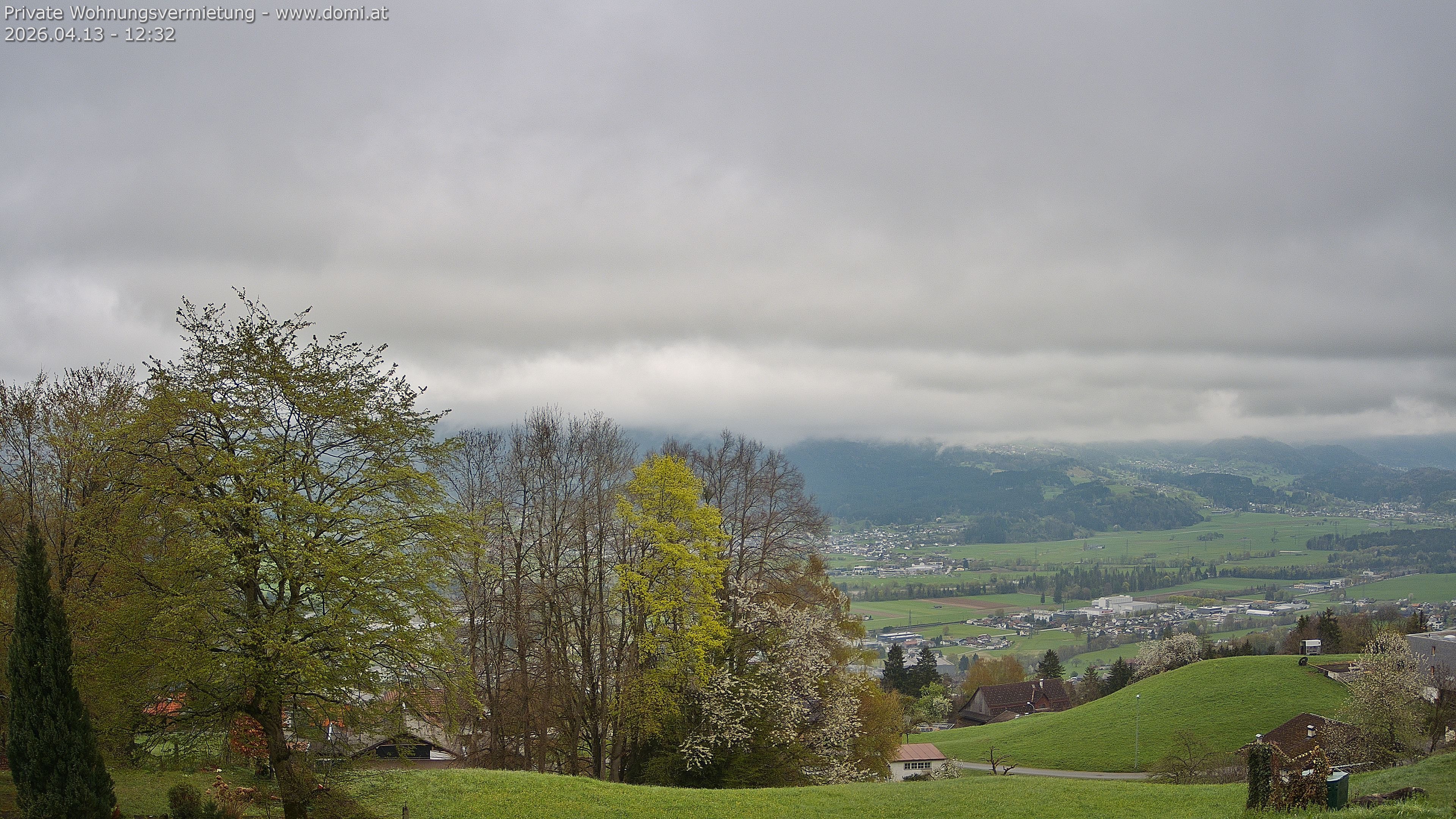 Archiv Foto Webcam Ausblick von Amerlügen bei Frastanz