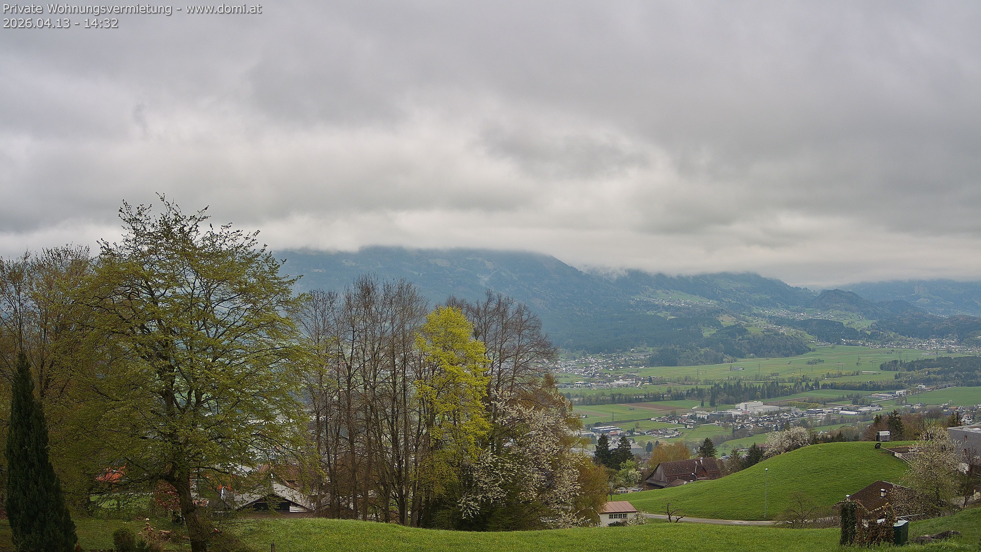 Archiv Foto Webcam Ausblick von Amerlügen bei Frastanz