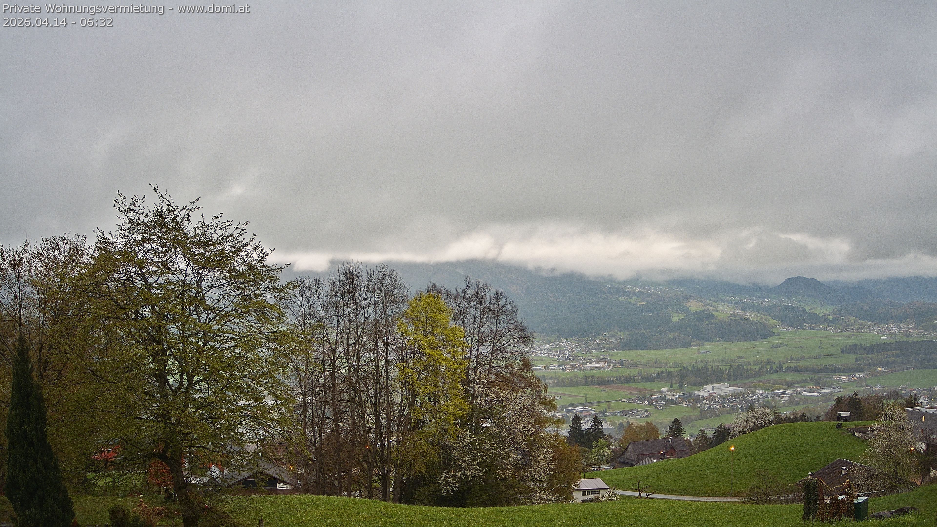 Archiv Foto Webcam Ausblick von Amerlügen bei Frastanz