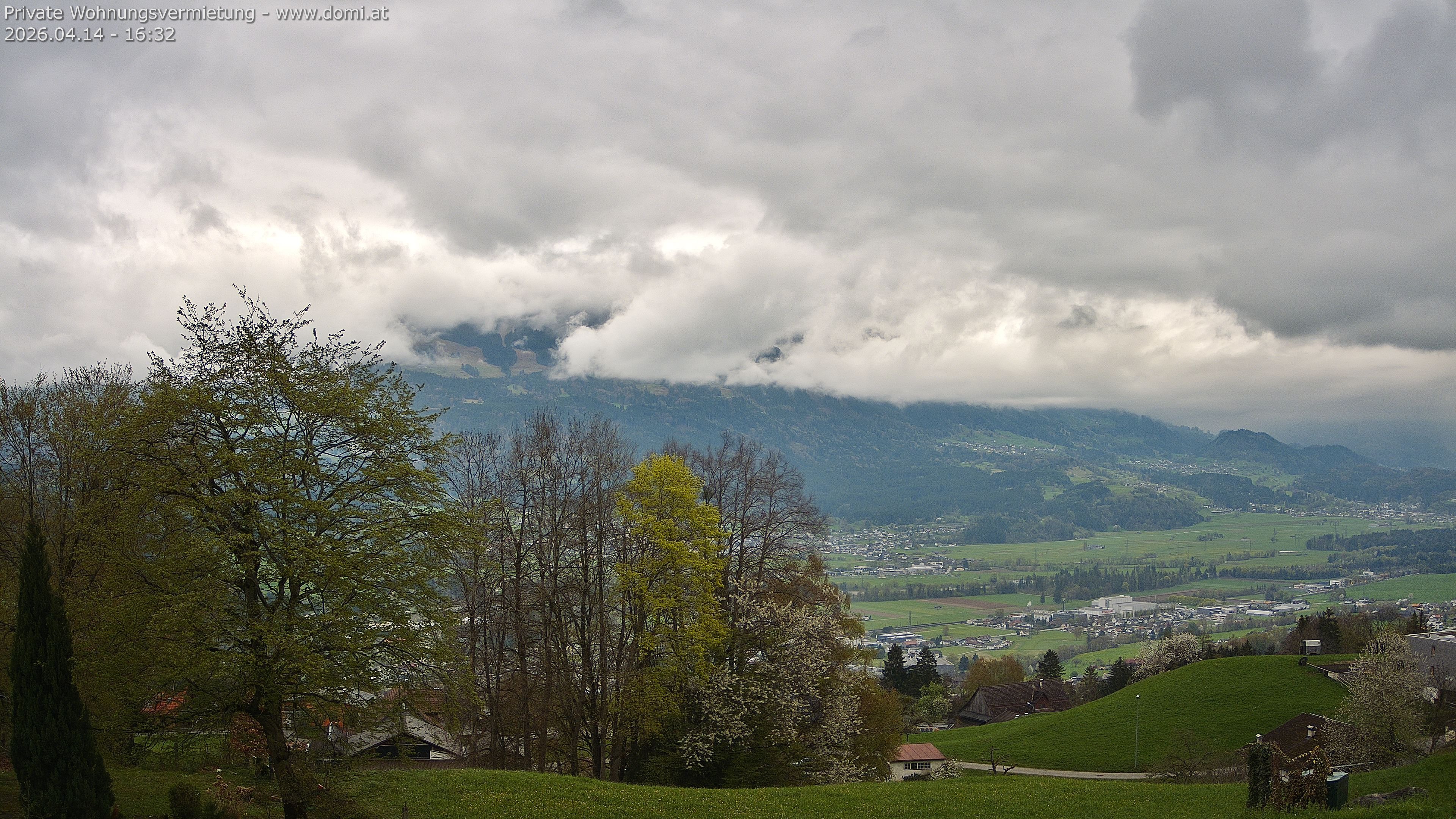 Archiv Foto Webcam Ausblick von Amerlügen bei Frastanz