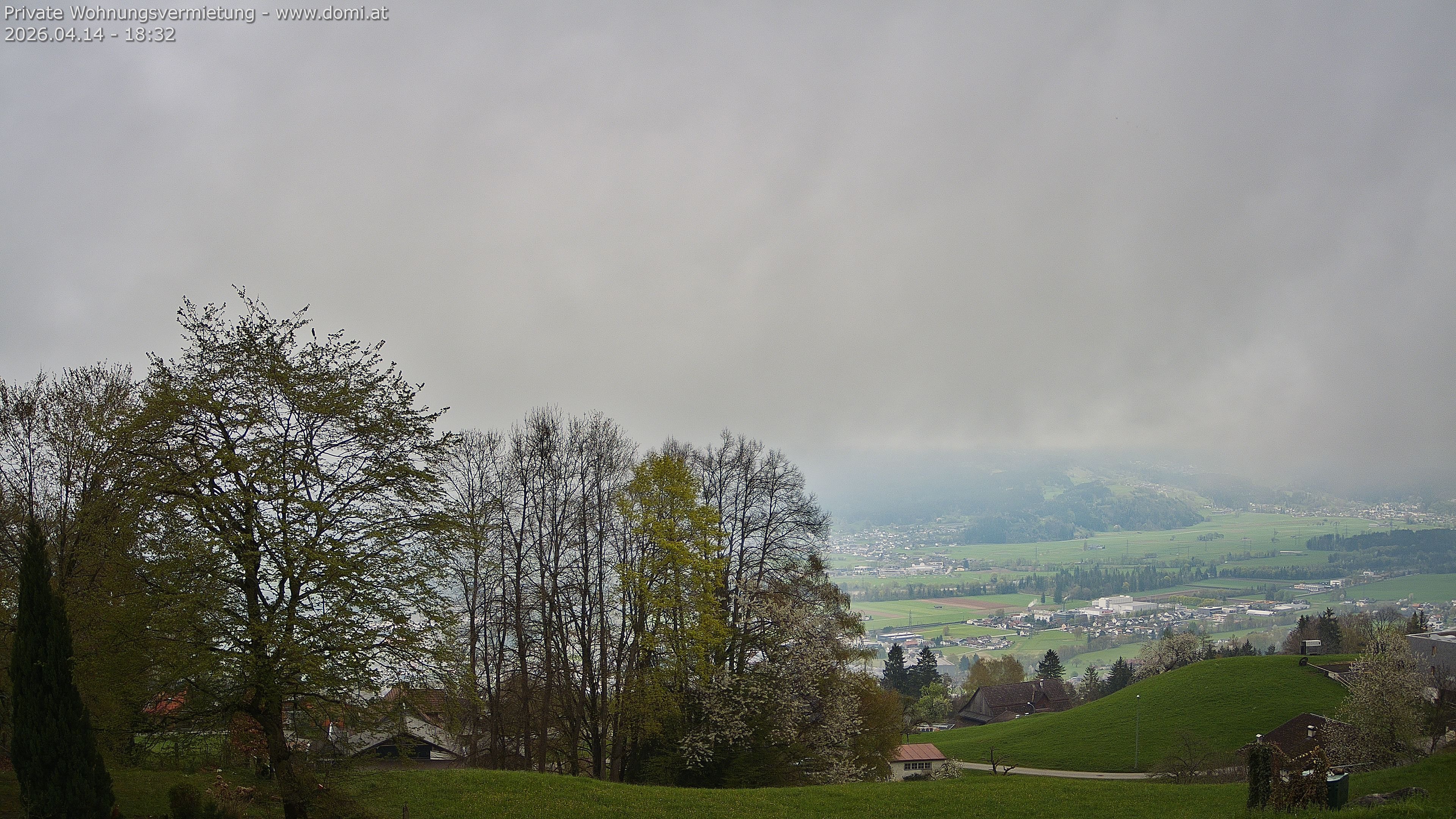 Archiv Foto Webcam Ausblick von Amerlügen bei Frastanz