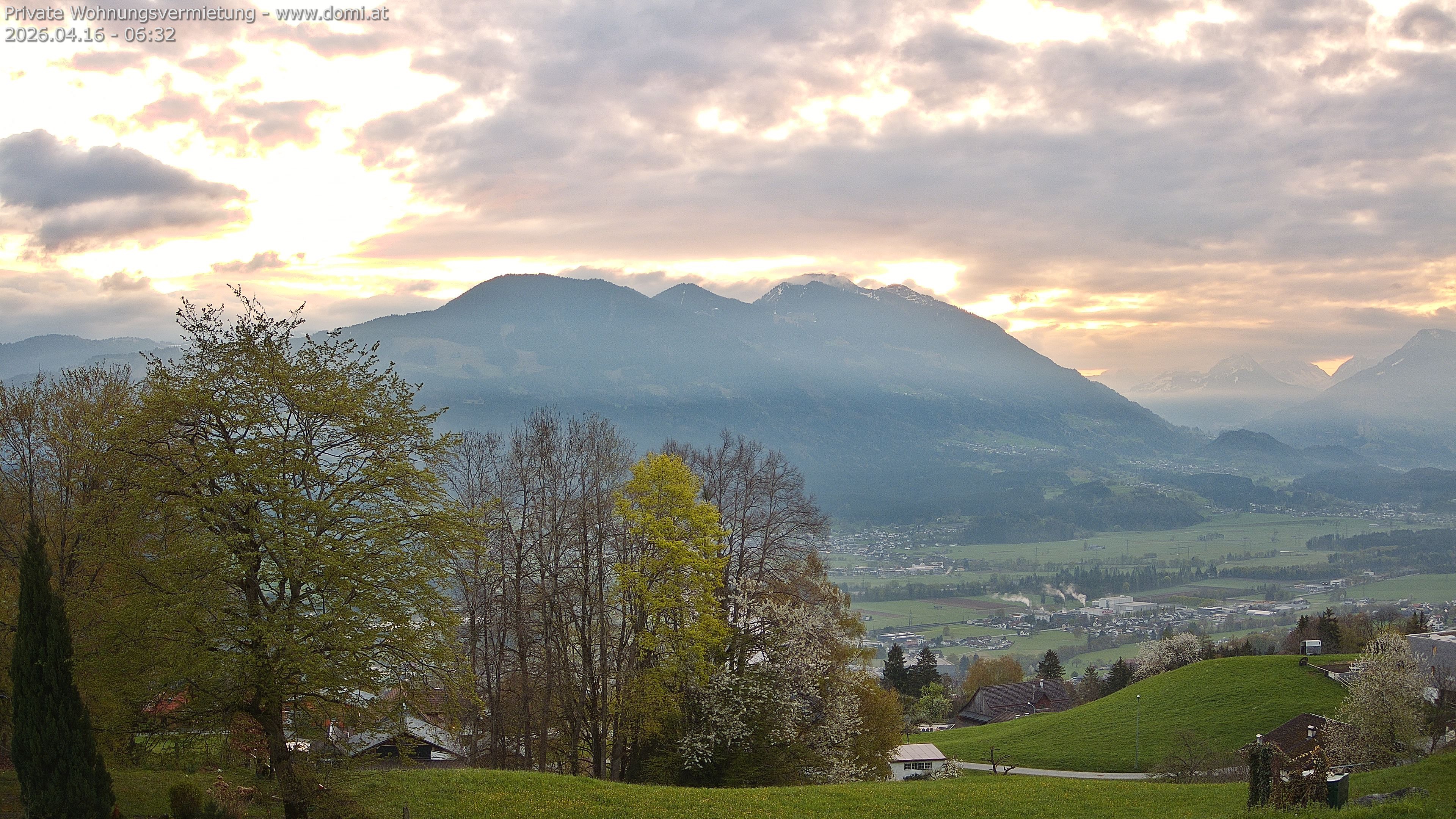 Archived image Webcam View of Frastanz in Vorarlberg (Austria)